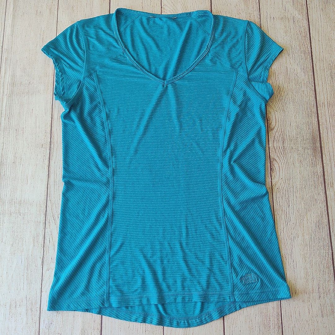 The North Face The North Face ribbed V-neck striped tee Size L / US 10 / IT 46 - 4 Thumbnail