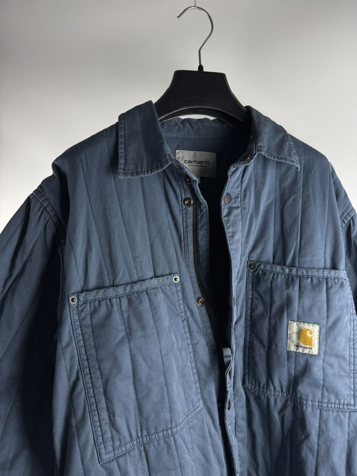 Carhartt Wip Carhartt WIP Skyler Shirt Jacket Storm Blue Garment Dyed Size US M / EU 48-50 / 2 - 5 Thumbnail