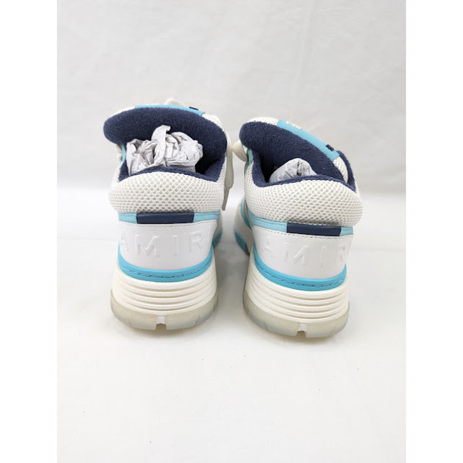 Amiri o1rshd1 MA-1 Low-Top Sneakers in Blue Size US 8 / EU 41 - 18 Thumbnail
