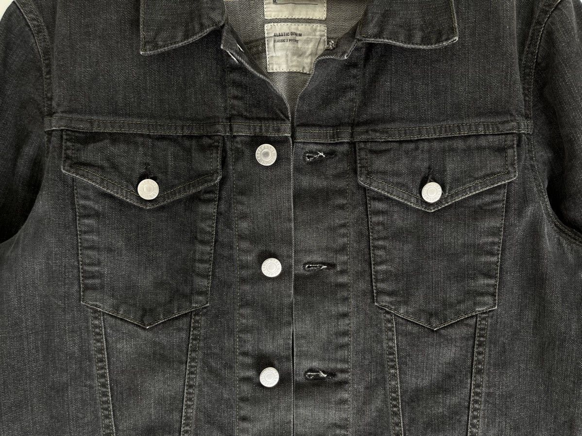 Helmut Lang SS04 "Dragonfly" elastic denim trucker Size US M / EU 48-50 / 2 - 3 Thumbnail