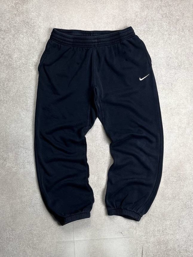 Vintage Nike Swoosh Baggy Cotton Track Pants Sweatpants XL