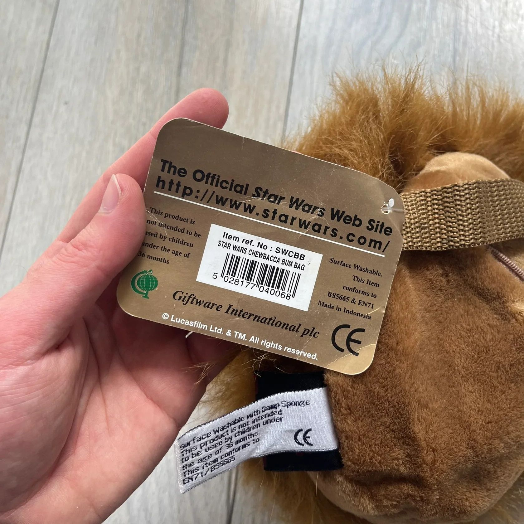 Star Wars Star Wars 90's Chewbacca Head Shoulderbag Size ONE SIZE - 7 Thumbnail