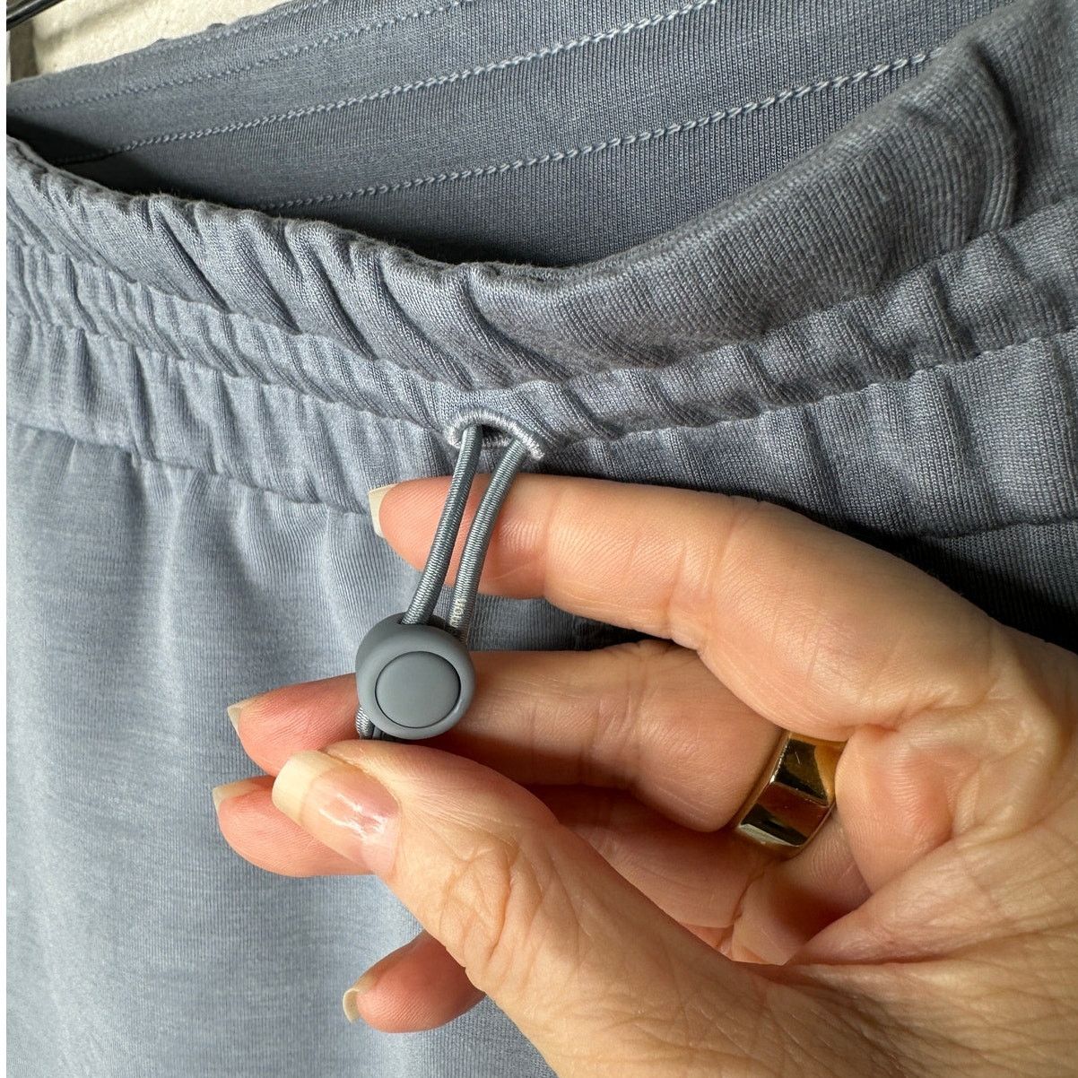 Lululemon Lululemon Softstreme Blue High Rise Drawstring Pant Size 2 Size 26" / US 2 / IT 38 - 6 Thumbnail