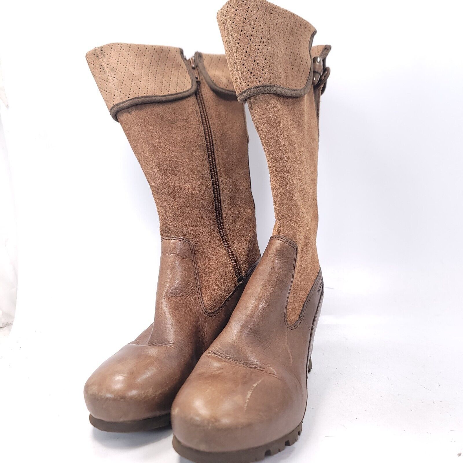Merrell Merrell Wedgitarian Wedge Heel Boot Womens Size 7 J48704 Size US 7 / IT 37 - 1 Thumbnail