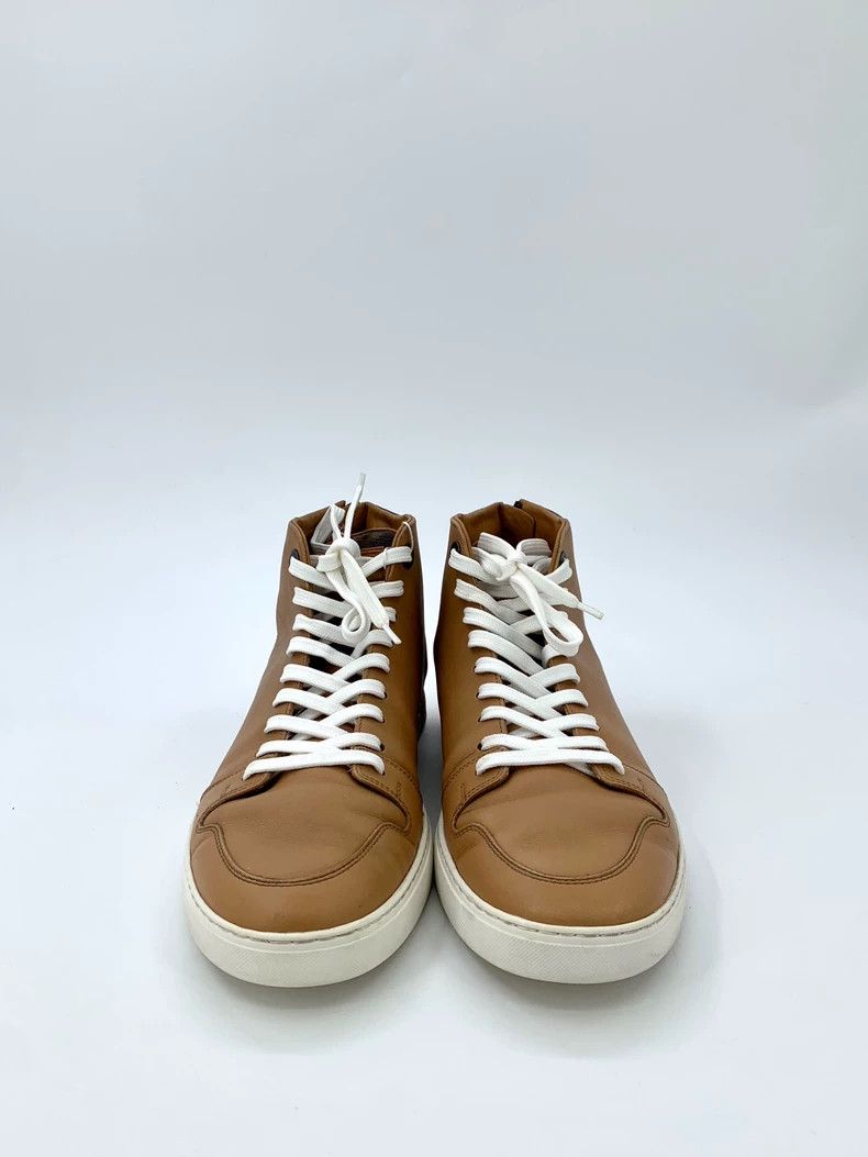 Louis Vuitton Louis Vuitton Brown old flower zipper lace-up high-top boa Size US 6.5 / EU 39-40 - 3 Thumbnail