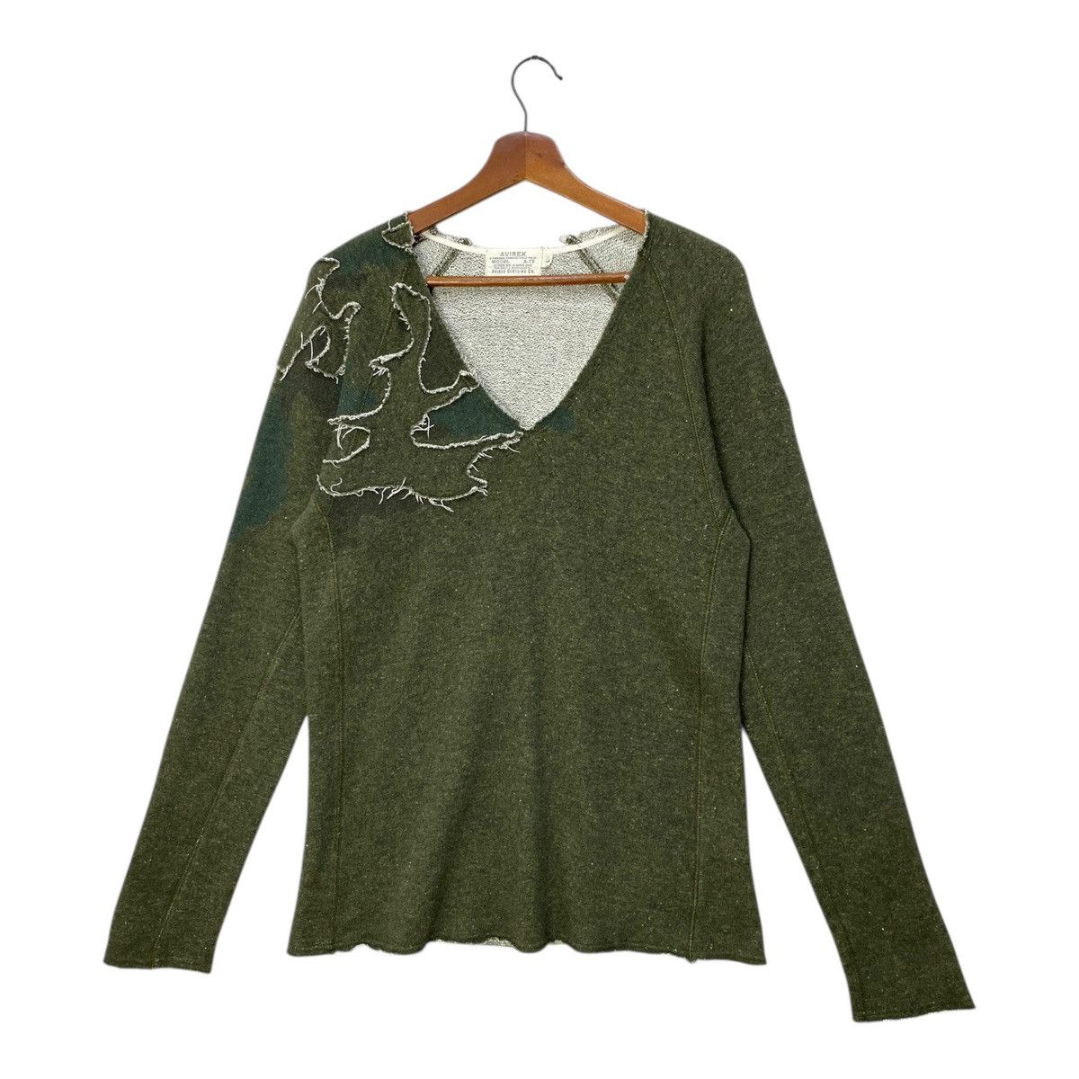 Avirex Avirex Women Wool Knitwear Model A-73 Long Sleeve Size L Size L / US 10 / IT 46 - 1 Thumbnail