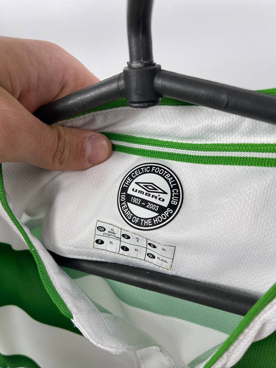 Umbro Umbro Celtic FC 100 Years Anniversary Jersey 2003 Size XL Size US XL / EU 56 / 4 - 4 Thumbnail