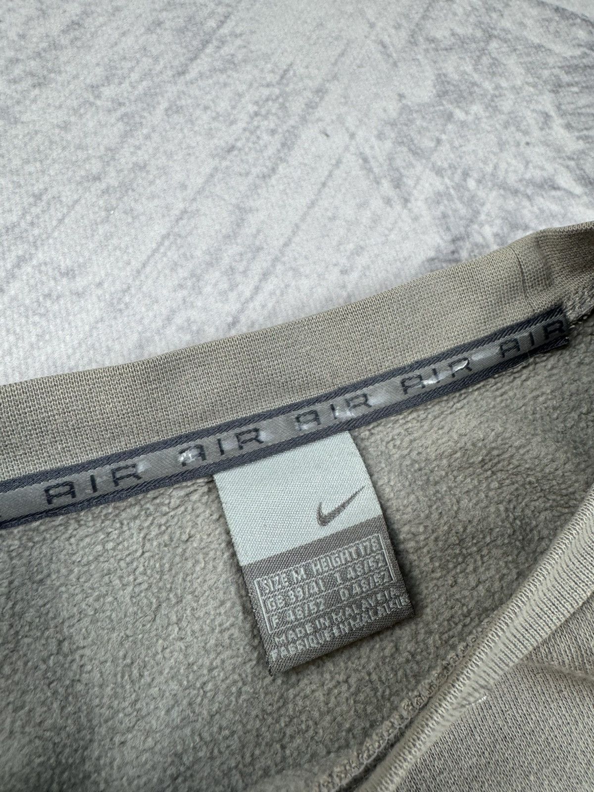 Nike × Vintage NIKE AIR MAX VINTAGE CENTER LOGO OVERSIZE BOXY SWEATSHIRT Size US M / EU 48-50 / 2 - 6 Thumbnail