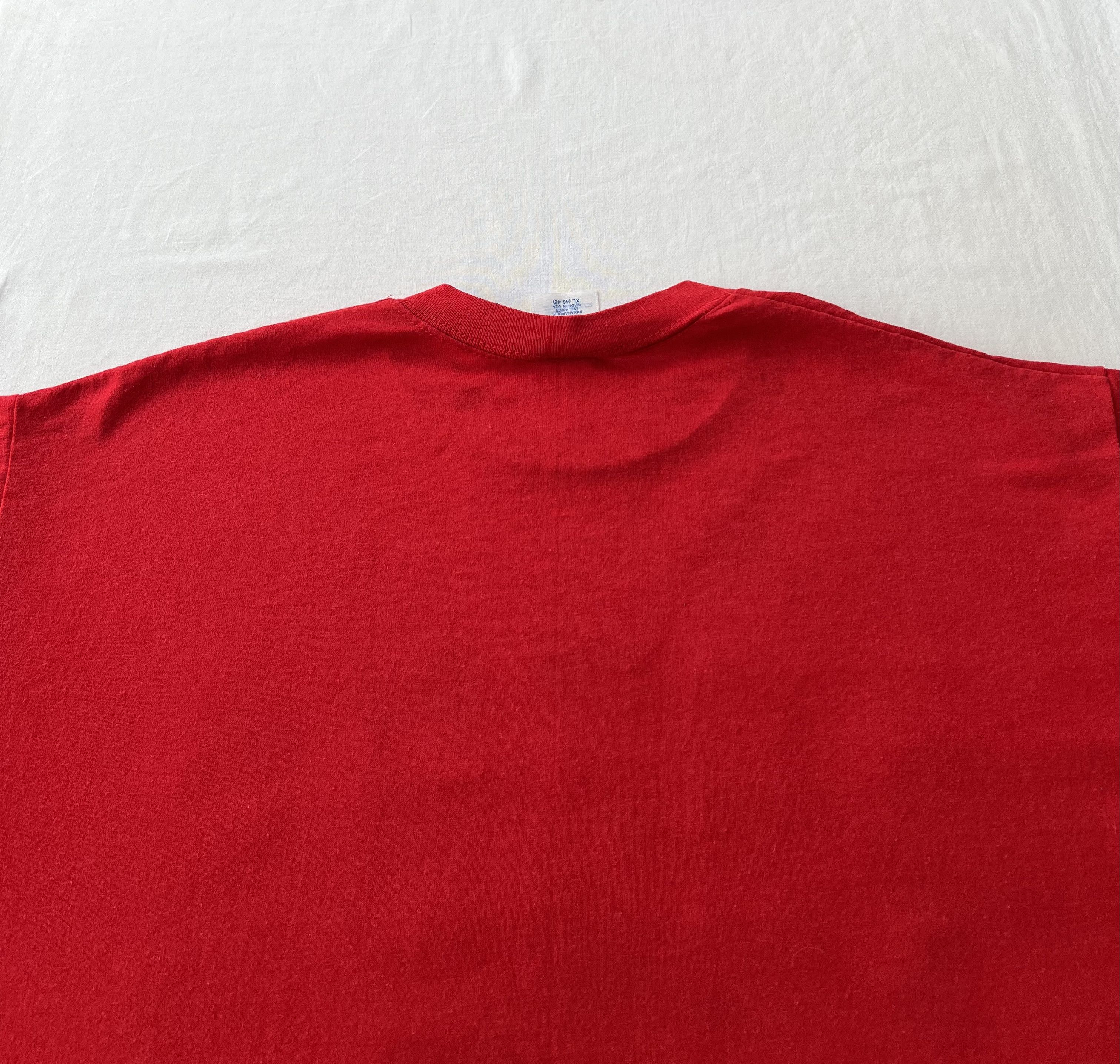 NFL Vintage 90s San Francisco 49ers NFL Logo 7 Red T-shirt Size US L / EU 52-54 / 3 - 14 Thumbnail