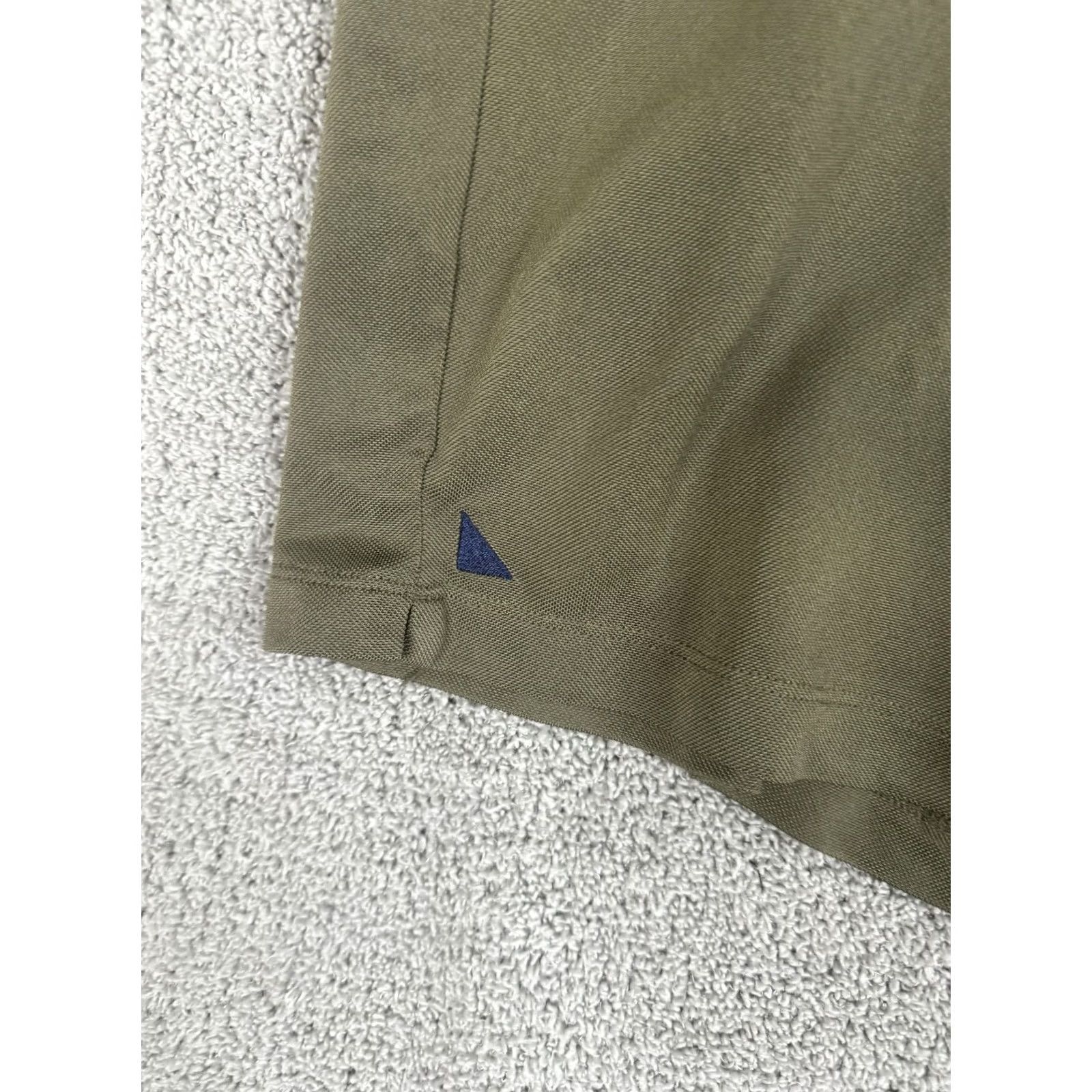 UNTUCKit UNTUCKit Polo Shirt Mens M Blue Green Stripe 100% Polyester Golf Casual Polo Shirt Mens M Color Green Striped Short Sleeve Size US M / EU 48-50 / 2 - 6 Thumbnail