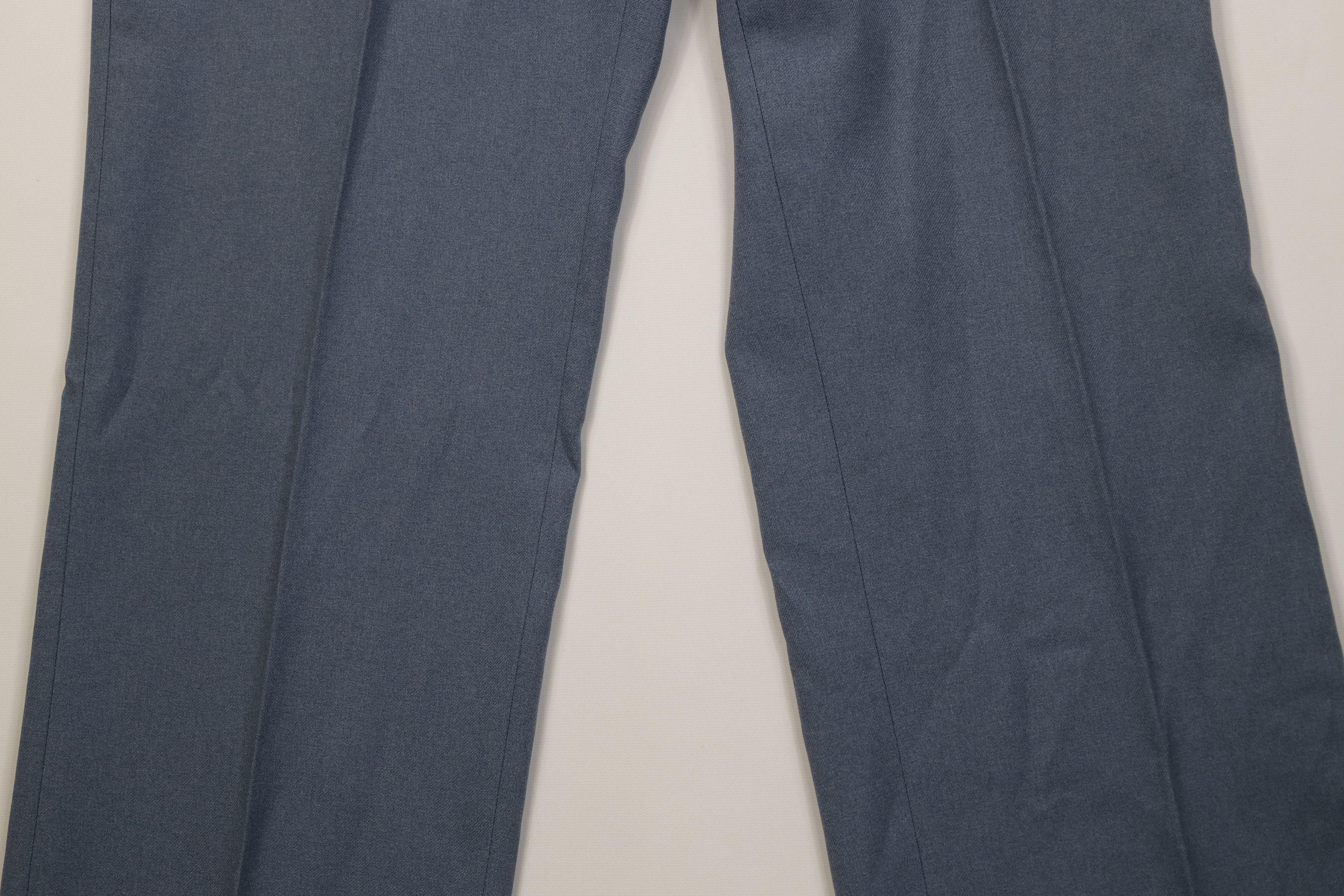 Levi's Vintage 70s Levis Wide Leg Bell Bottoms Chino Pants Blue USA Size US 34 / EU 50 - 3 Thumbnail