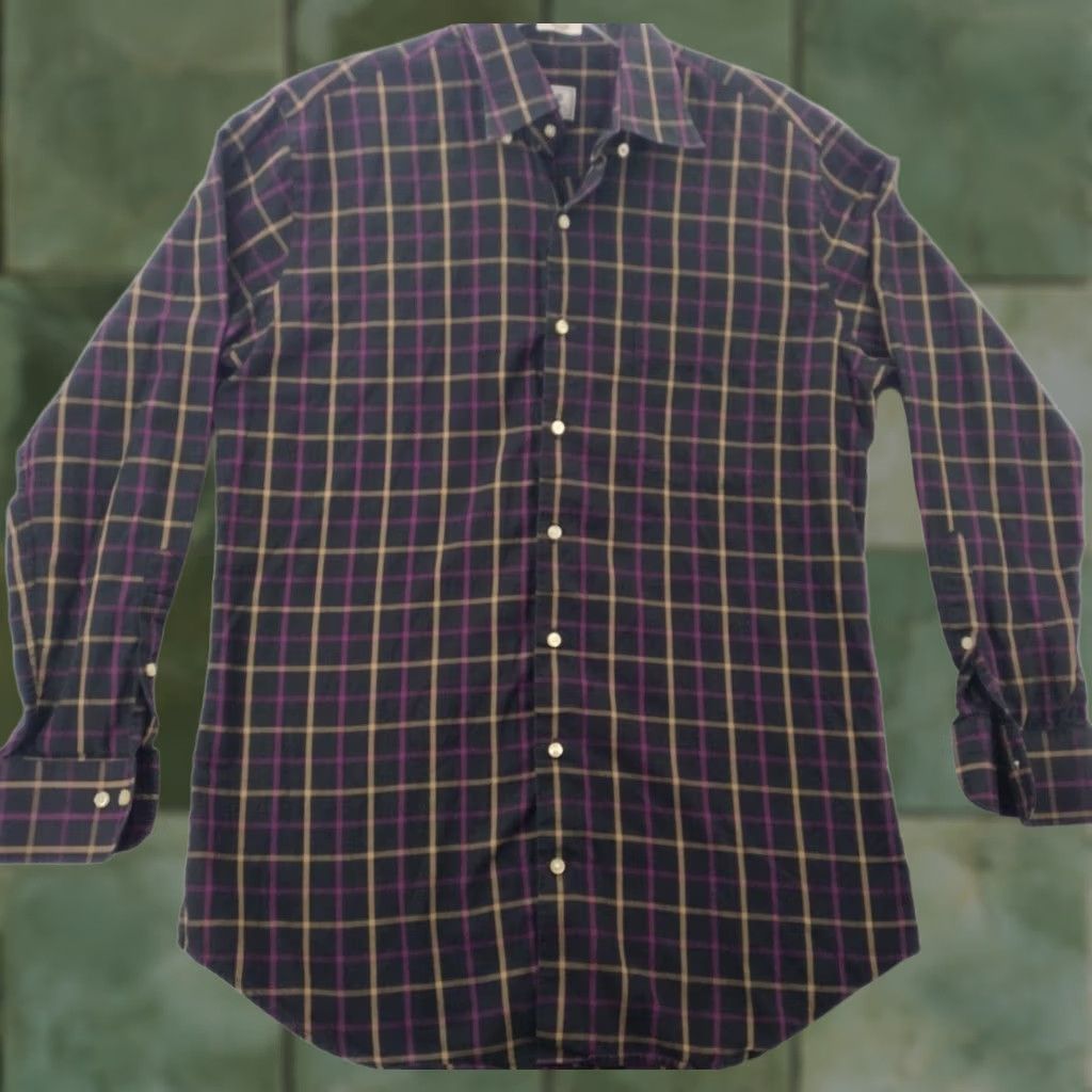 Peter Millar Peter Millar Shirt Mens M Classic Check Button Down Size US M / EU 48-50 / 2 - 1 Thumbnail