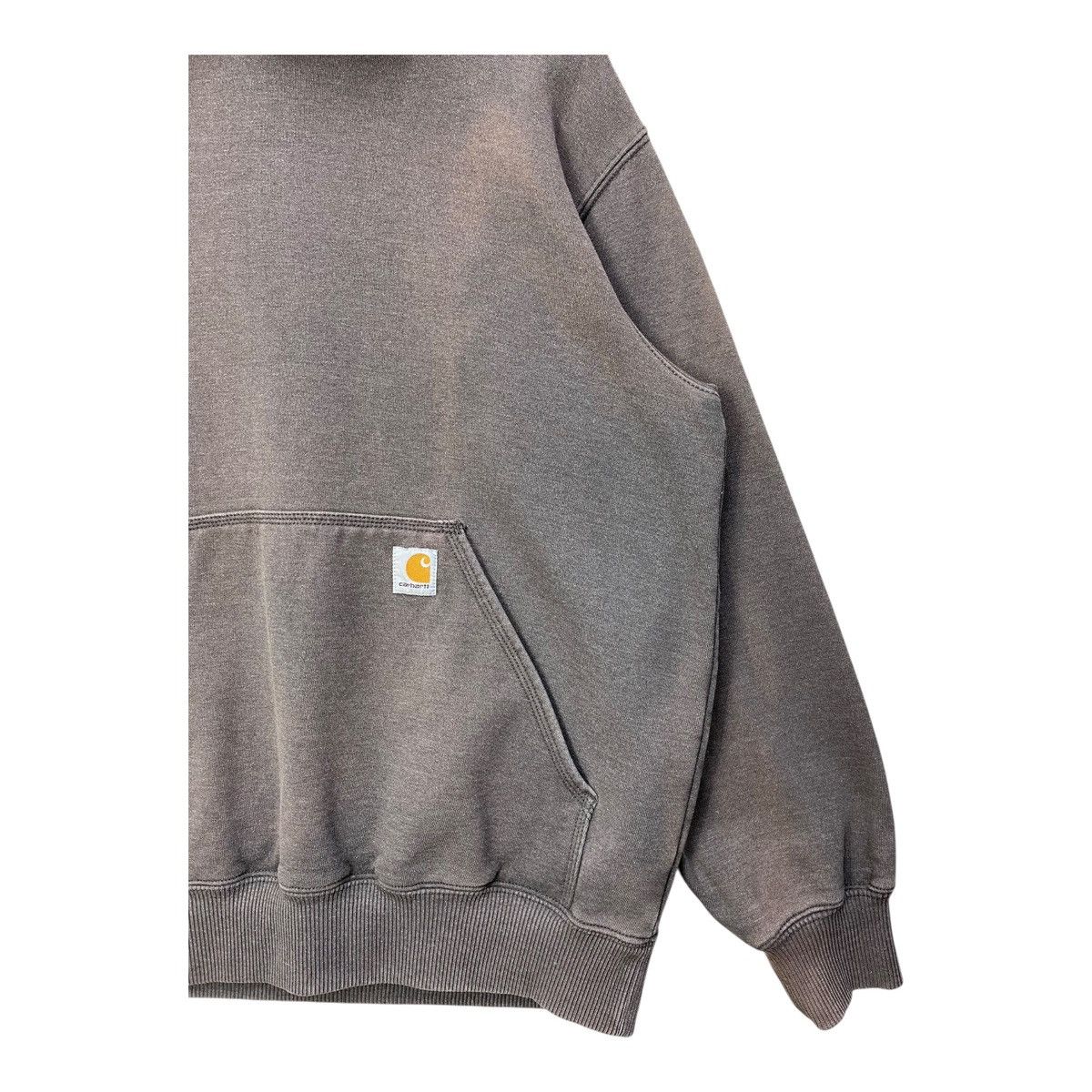 Carhartt Carhartt Wip Hoodie Sweatshirt Heavy Cotton Sun Faded Size M Size US M / EU 48-50 / 2 - 3 Thumbnail