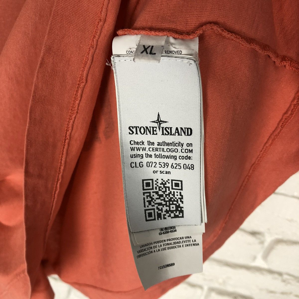 Stone Island Stone Island tee t shirt Size US XL / EU 56 / 4 - 9 Thumbnail