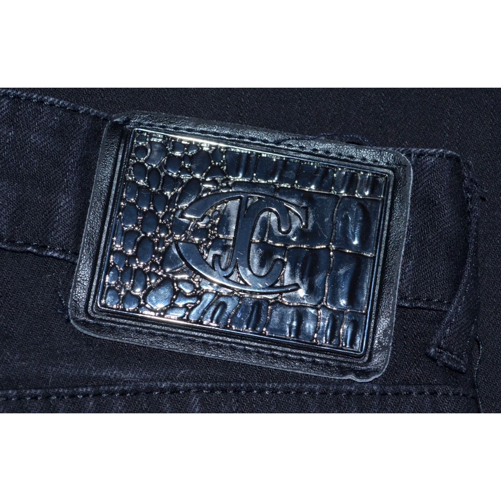 Just Cavalli Just Cavalli By Roberto Cavalli Jeans Black Straight Leg Size 29 Regular Women XS-Size 29 / 43? Size 29" - 6 Thumbnail