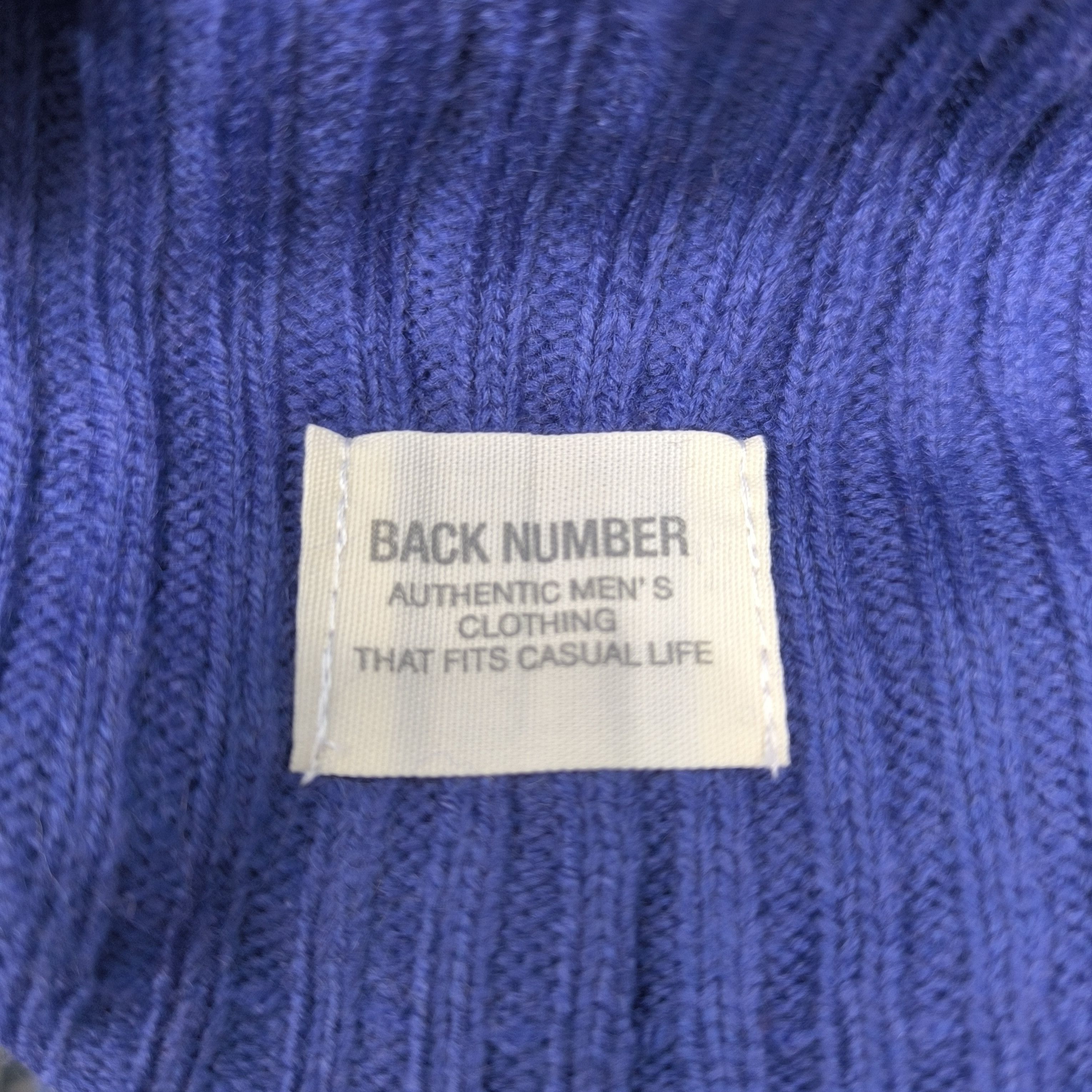 Japanese Brand 💥 Japanese brand back number short beanie hat Size ONE SIZE - 3 Thumbnail