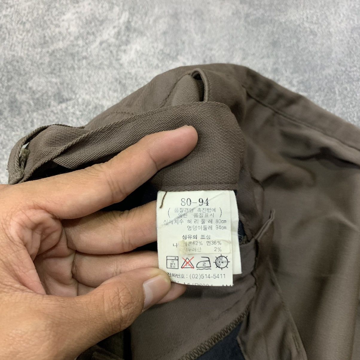 Marithe + Francois Girbaud Marithe Francois Girbaud brown longpants wide Size US 32 / EU 48 - 11 Thumbnail