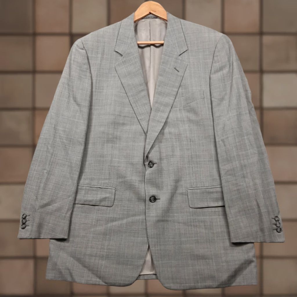 Corneliani Corneliani Jacket Blazer Sport Coat Mens 52 8L Gray Italy Wool Tailored Size 52R - 1 Thumbnail