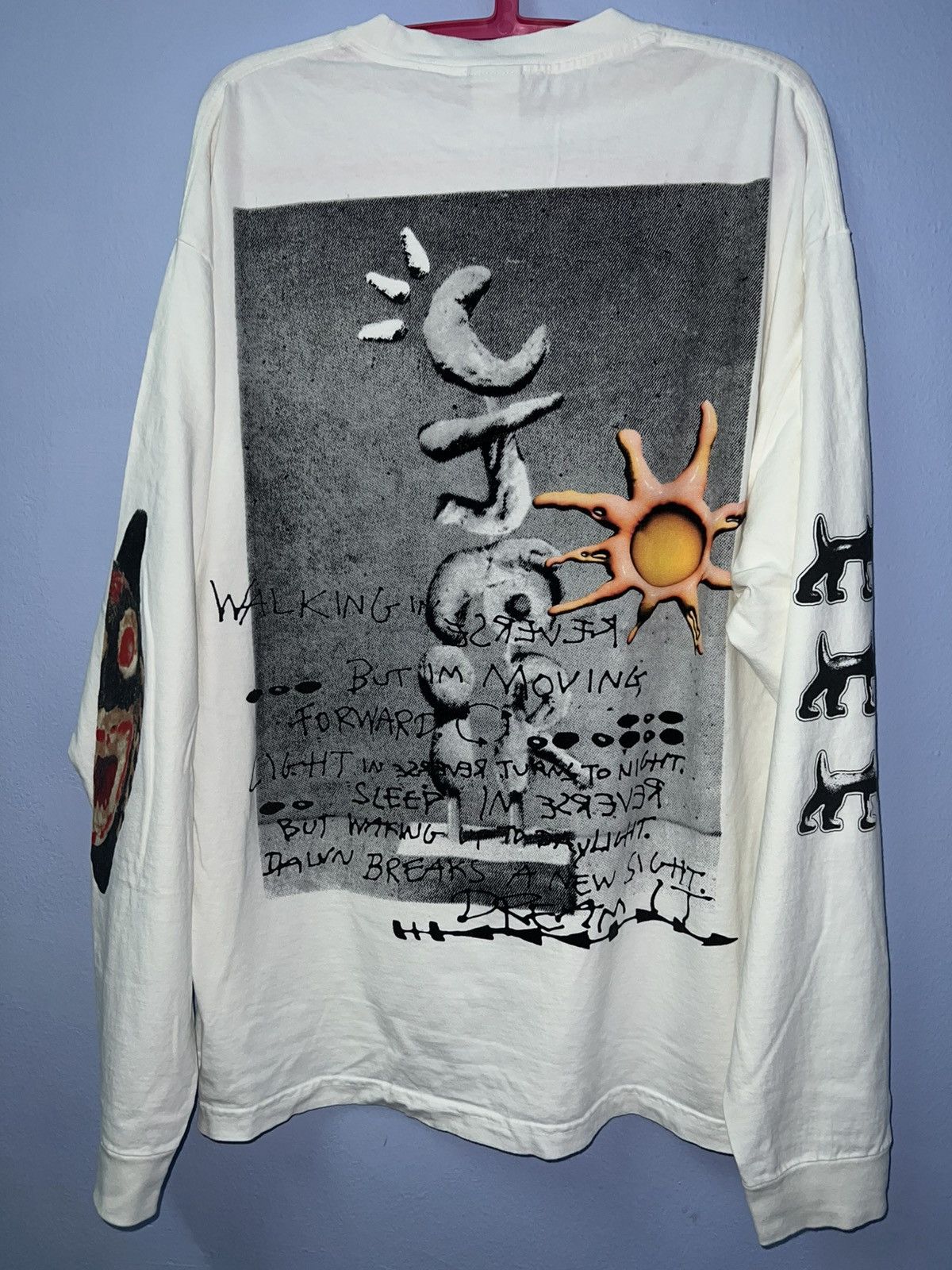 Travis Scott Cactus Jack Travis Scott Air Records Long Sleeve Shirt Size US XXL / EU 58 / 5 - 4 Thumbnail