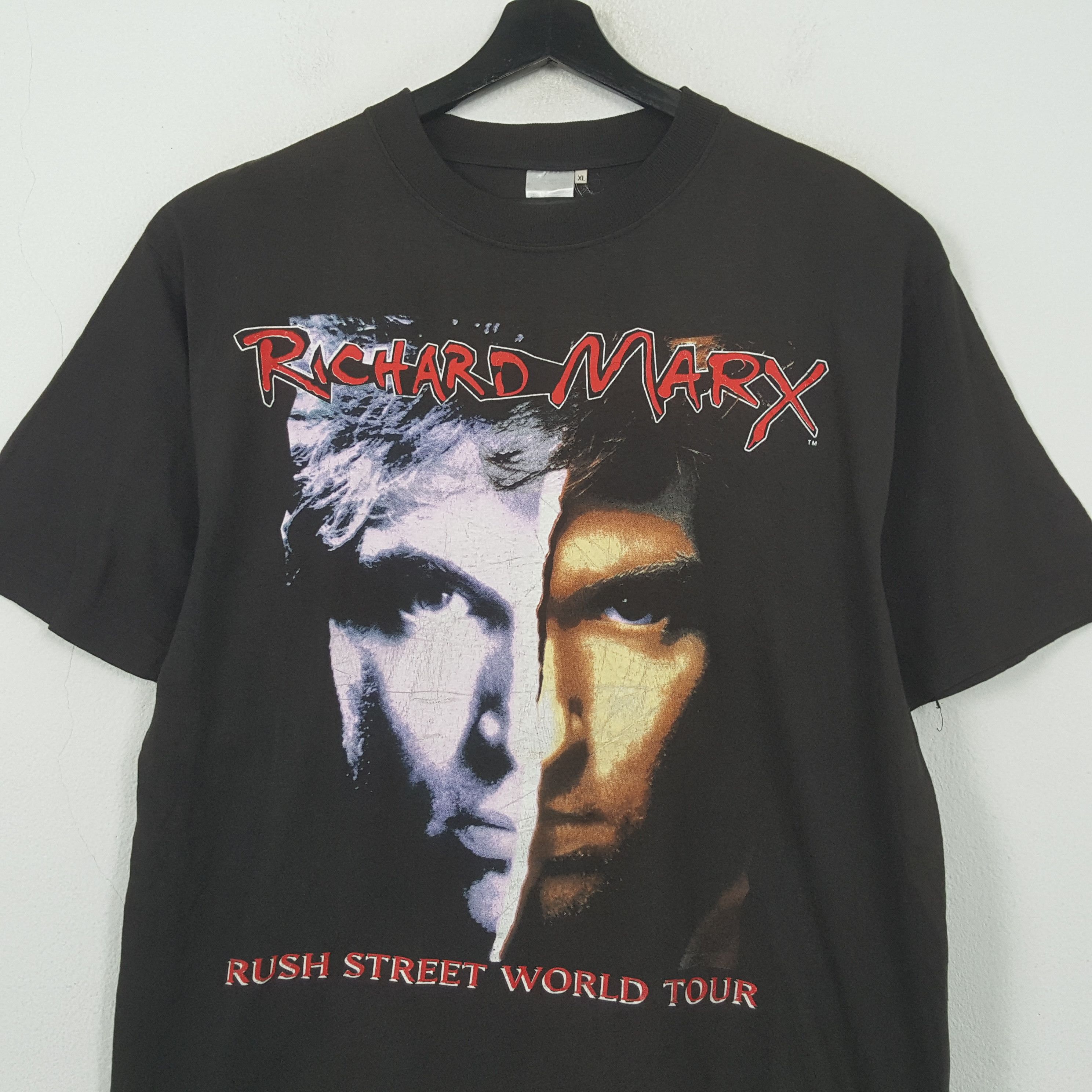 Vintage Richard Marx Rush Street World Tour Vintage Tshirt RR7 Size US L / EU 52-54 / 3 - 2 Thumbnail
