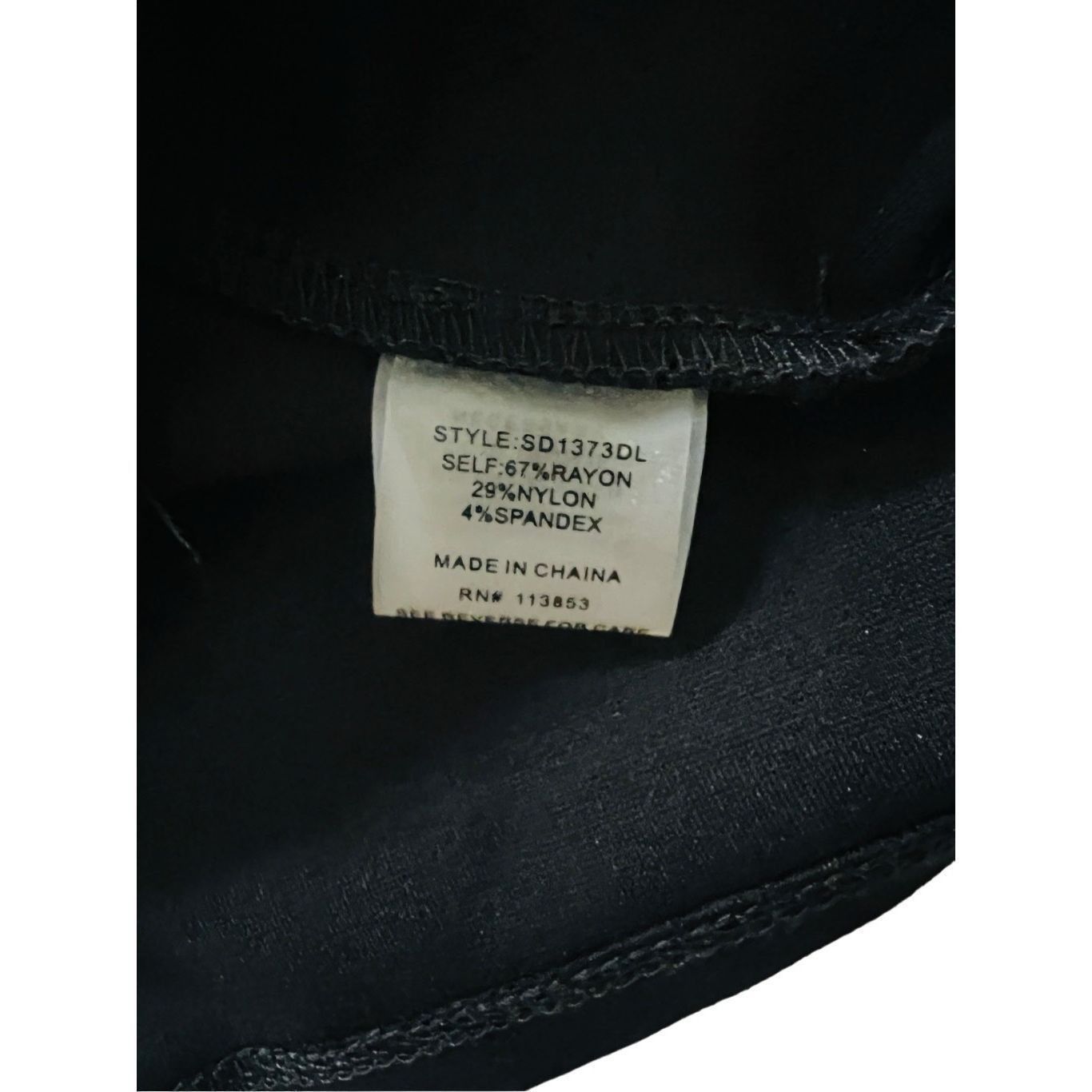 Loft OLIVA GRAY Semi wrap black dress size S Size 27" / US 4 / IT 40 - 5 Thumbnail