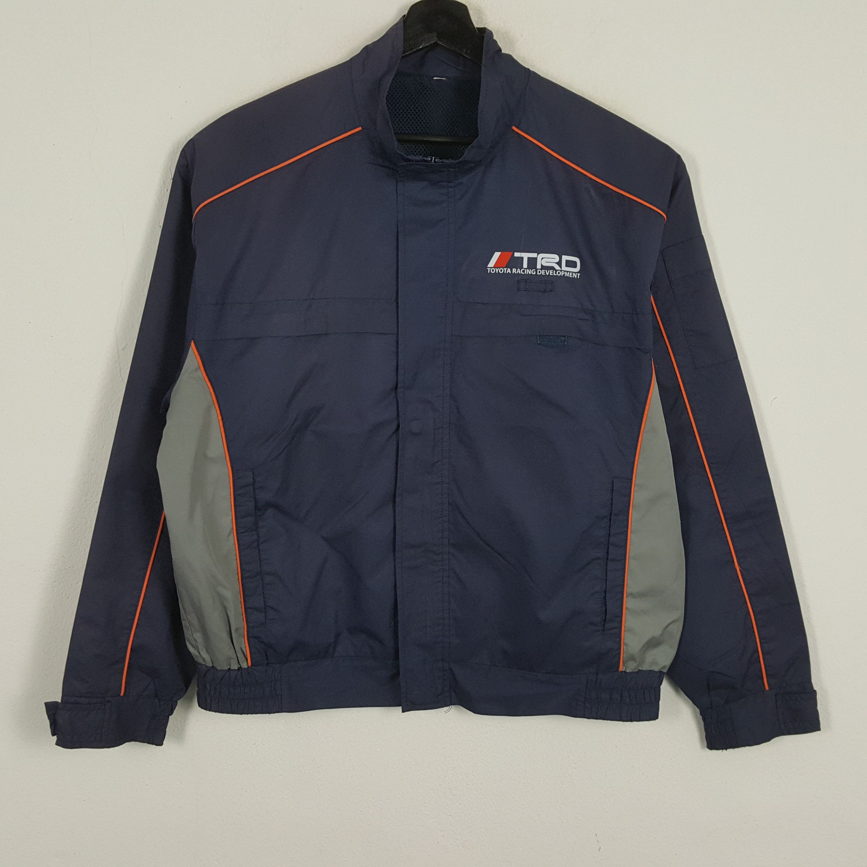 Vintage TRD TOYOTA RACING Development Workwear Custom Art Jacket Size US L / EU 52-54 / 3 - 3 Thumbnail