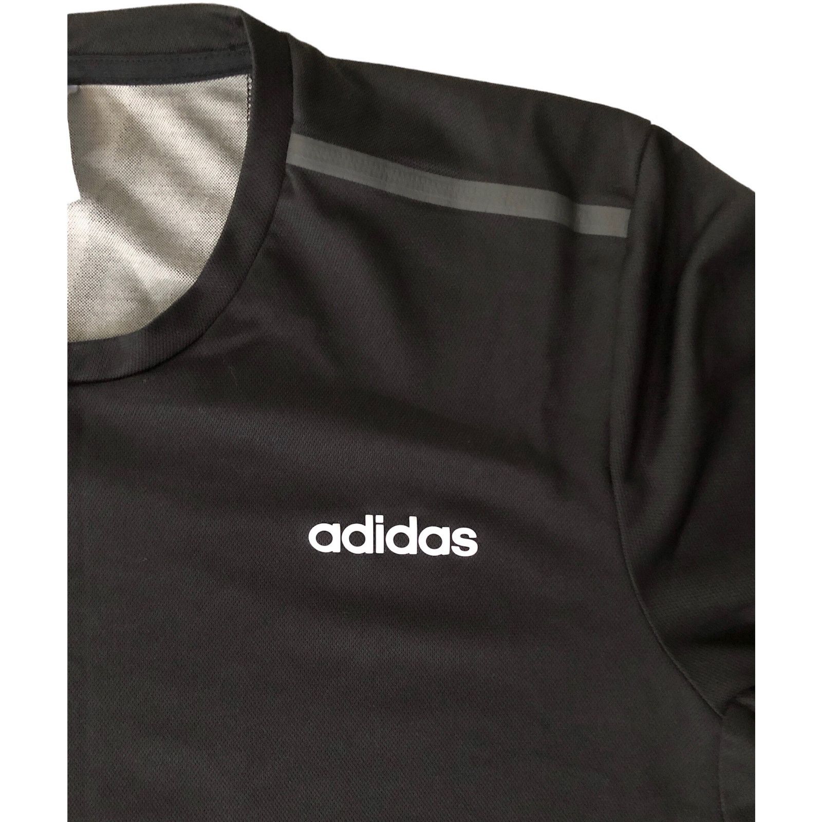 Adidas Adidas Men’s Climalite Tshirt Black with Gray Design Size L Size US L / EU 52-54 / 3 - 2 Thumbnail