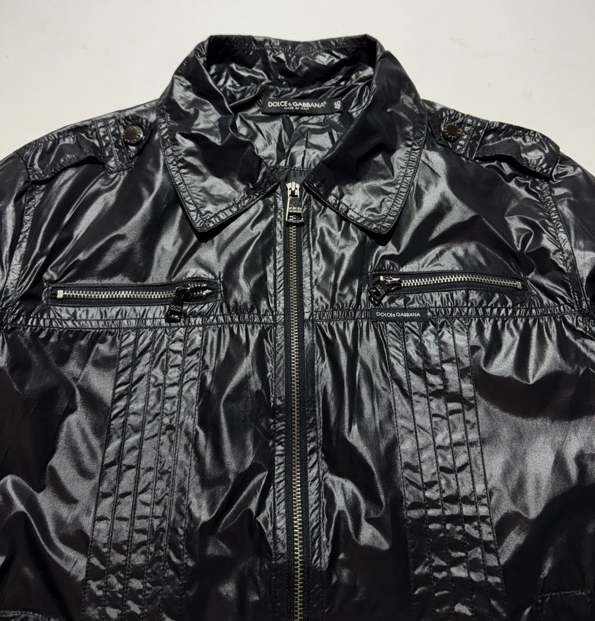 Dolce & Gabbana Dolce & Gabbana Nylon Jacket Size US S / EU 44-46 / 1 - 3 Thumbnail
