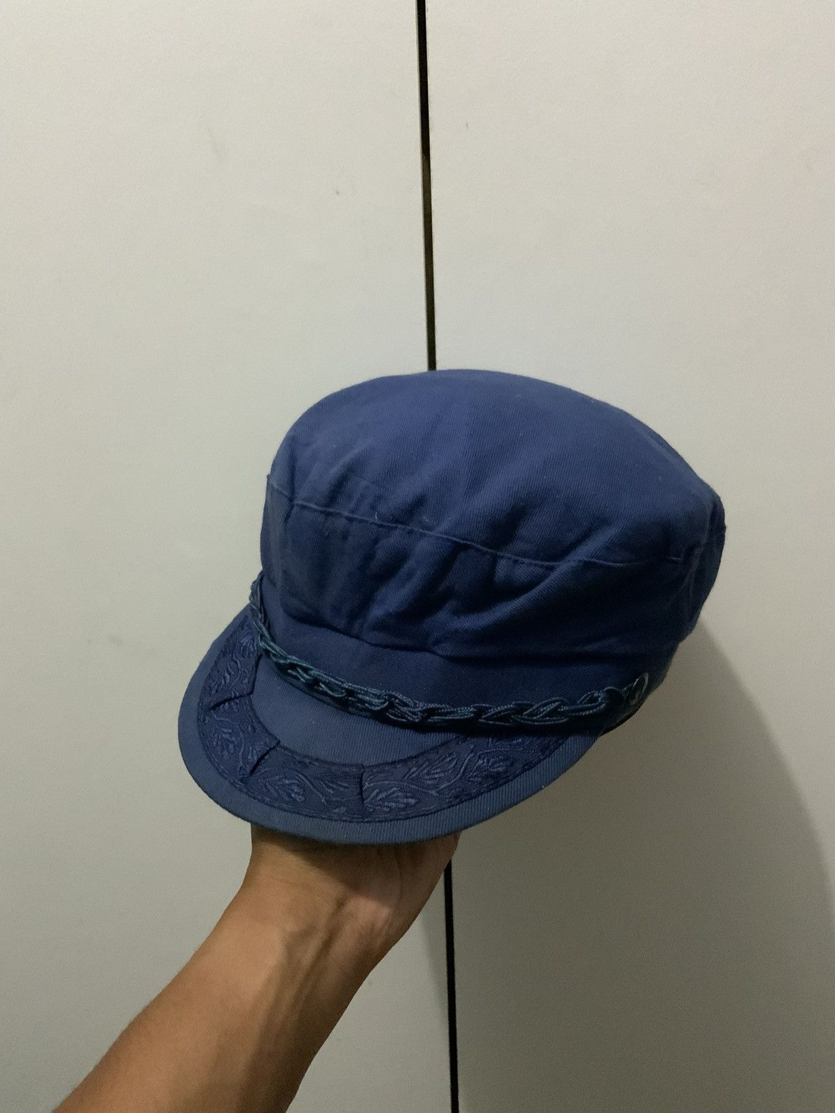 Indigo Vintage Greek Fisherman Indigo Cap Size ONE SIZE - 1 Thumbnail