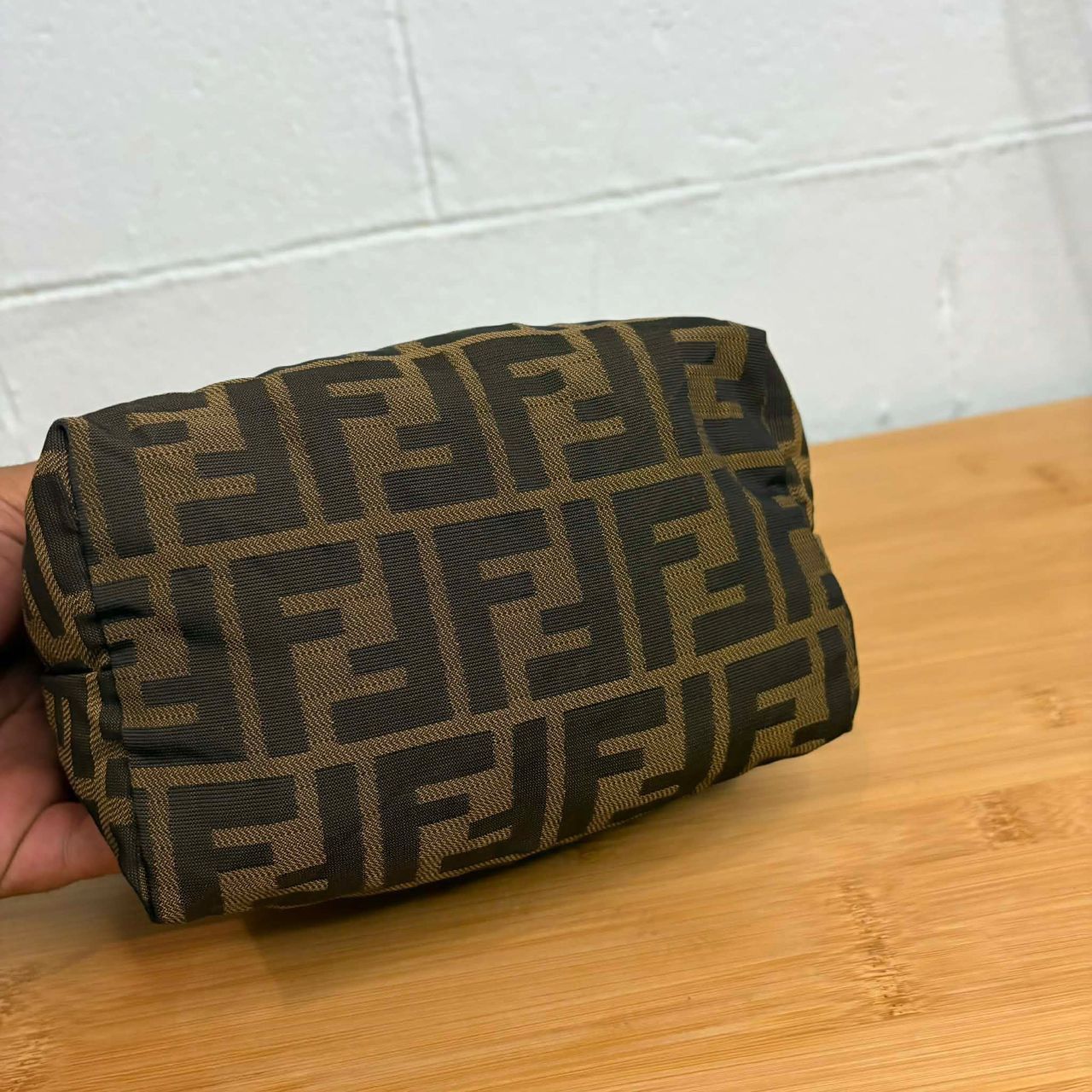 Fendi Authentic Fendi Zucca Monogram Toileteries Bag Size ONE SIZE - 4 Thumbnail