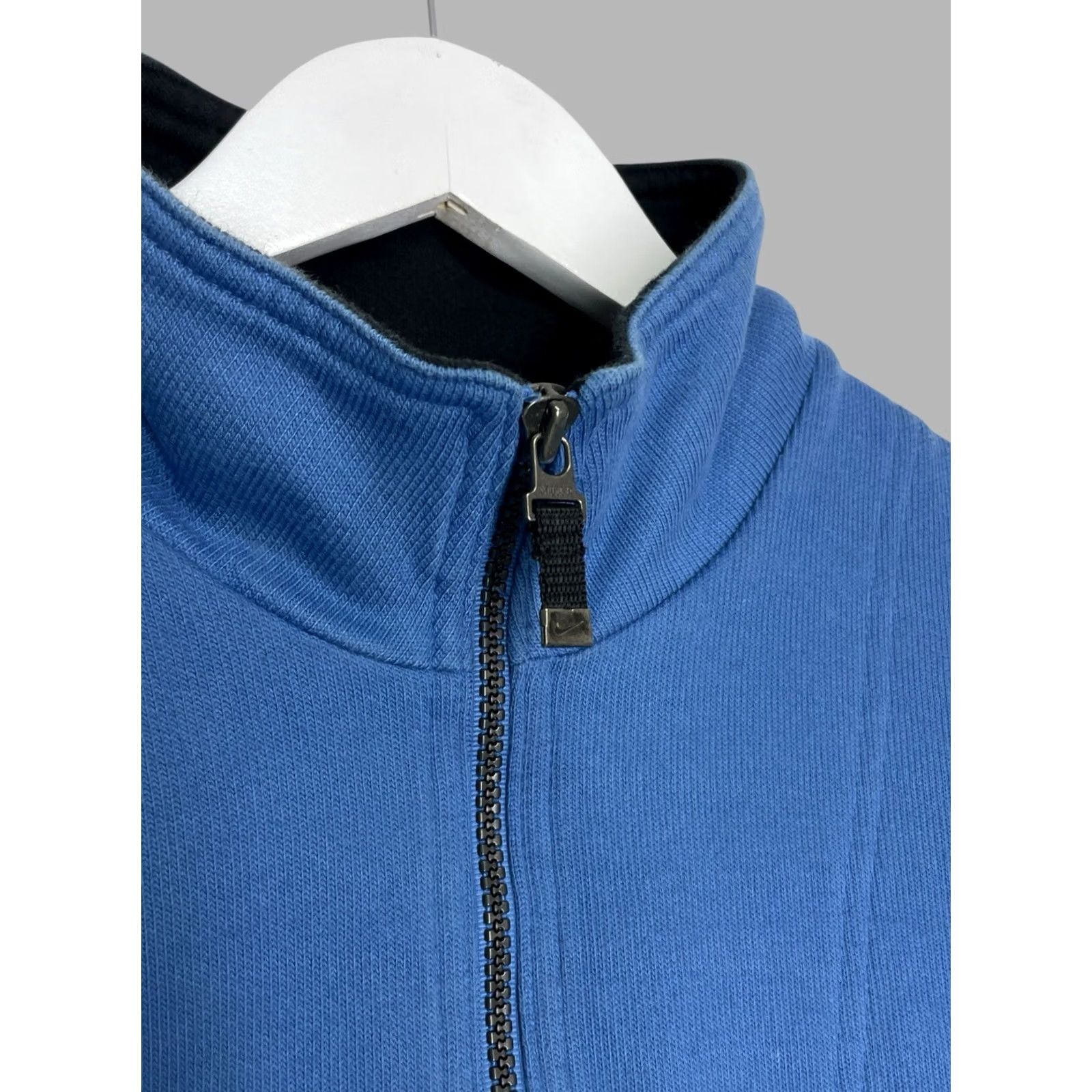 Nike Vintage Nike EHC Kloten 1/4 Zip Sweatshirt Blue Mens Pullover Size US L / EU 52-54 / 3 - 6 Thumbnail