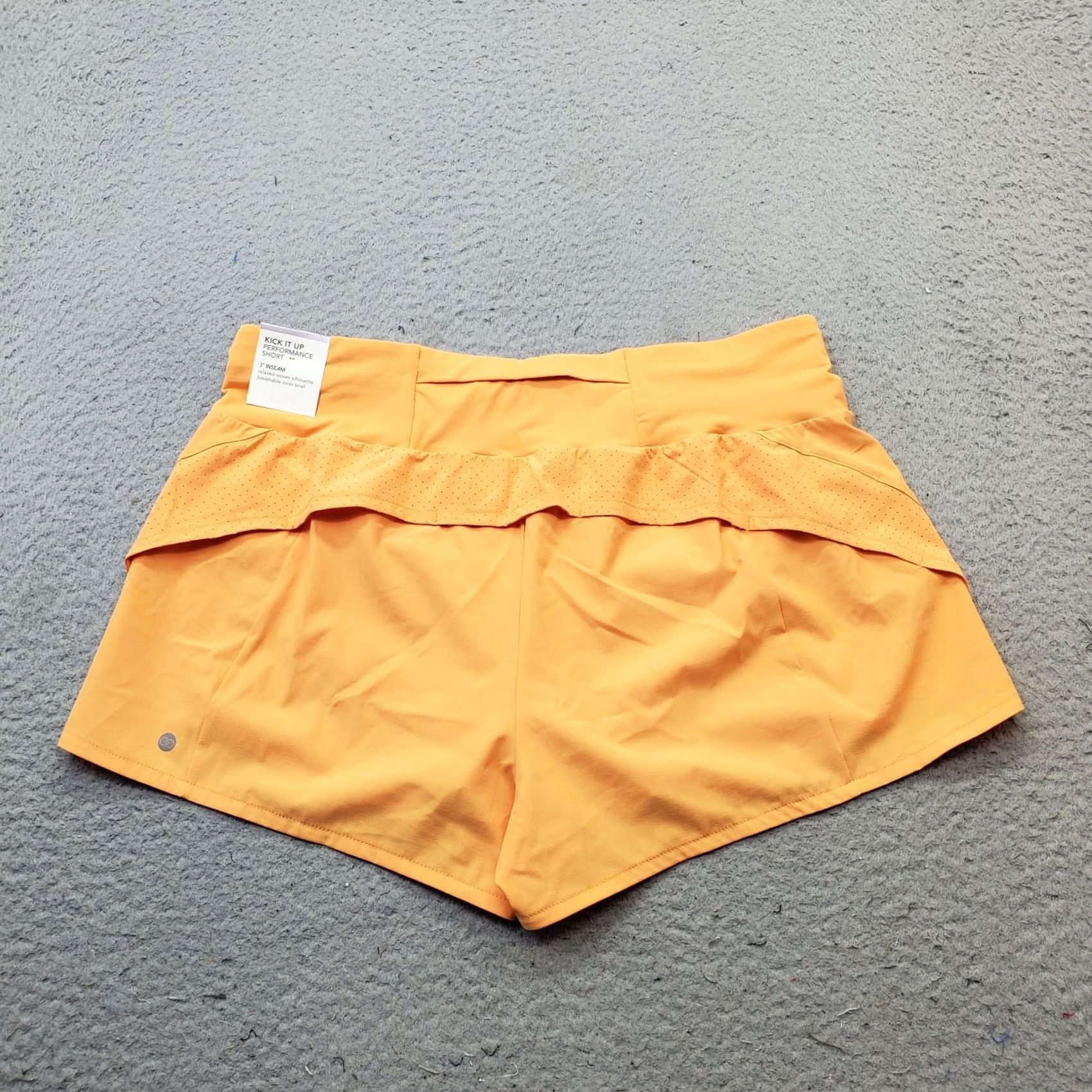 Vintage Calia Golf Tennis Performance Shorts Womens L Orange Lined Stretch Athletic Size 36" / US 14 / IT 50 - 2 Thumbnail