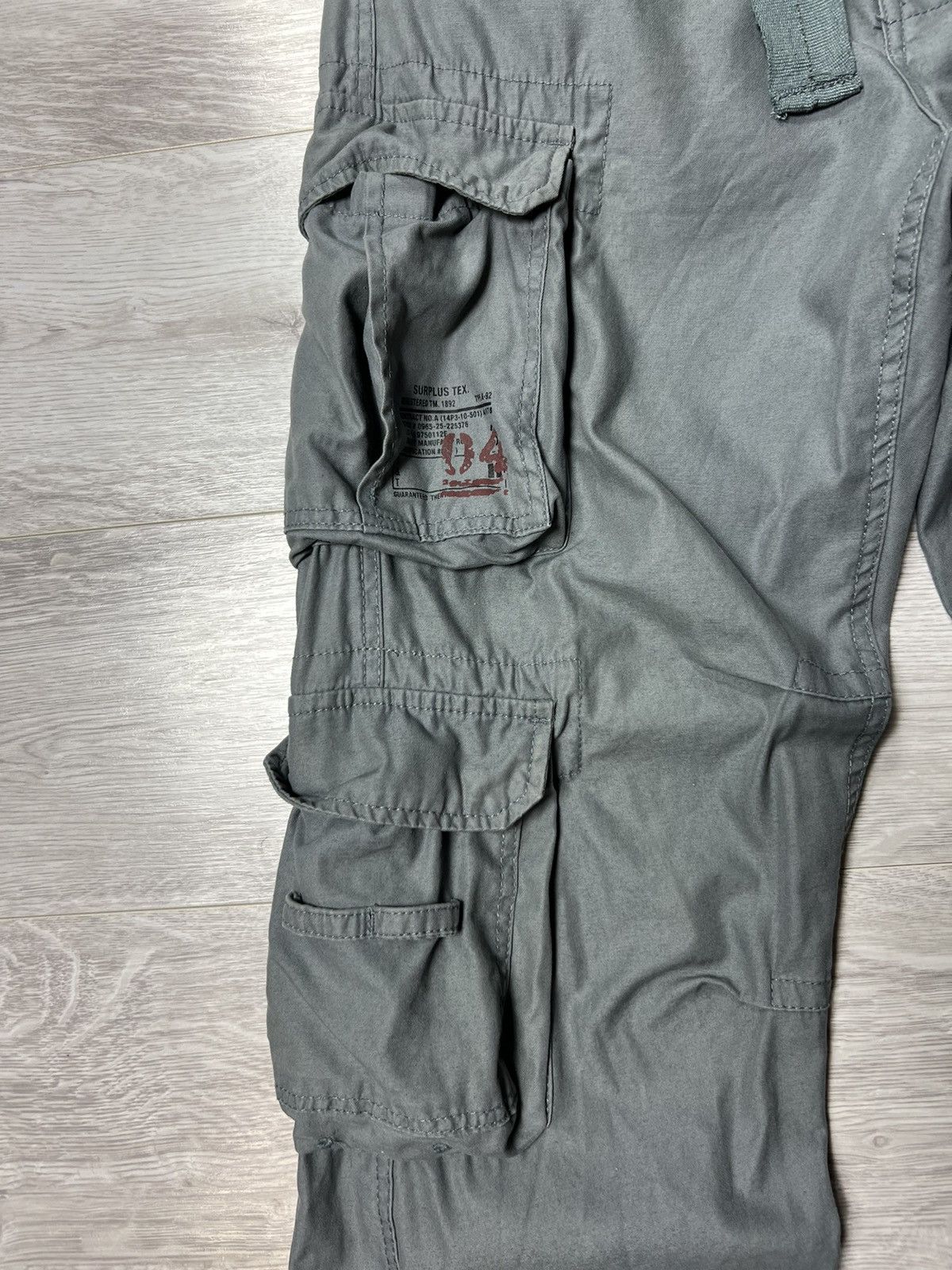 Other Surplus Tex Airborne Vintage Multi Pockets Cargo Pants Size US 32 / EU 48 - 5 Thumbnail