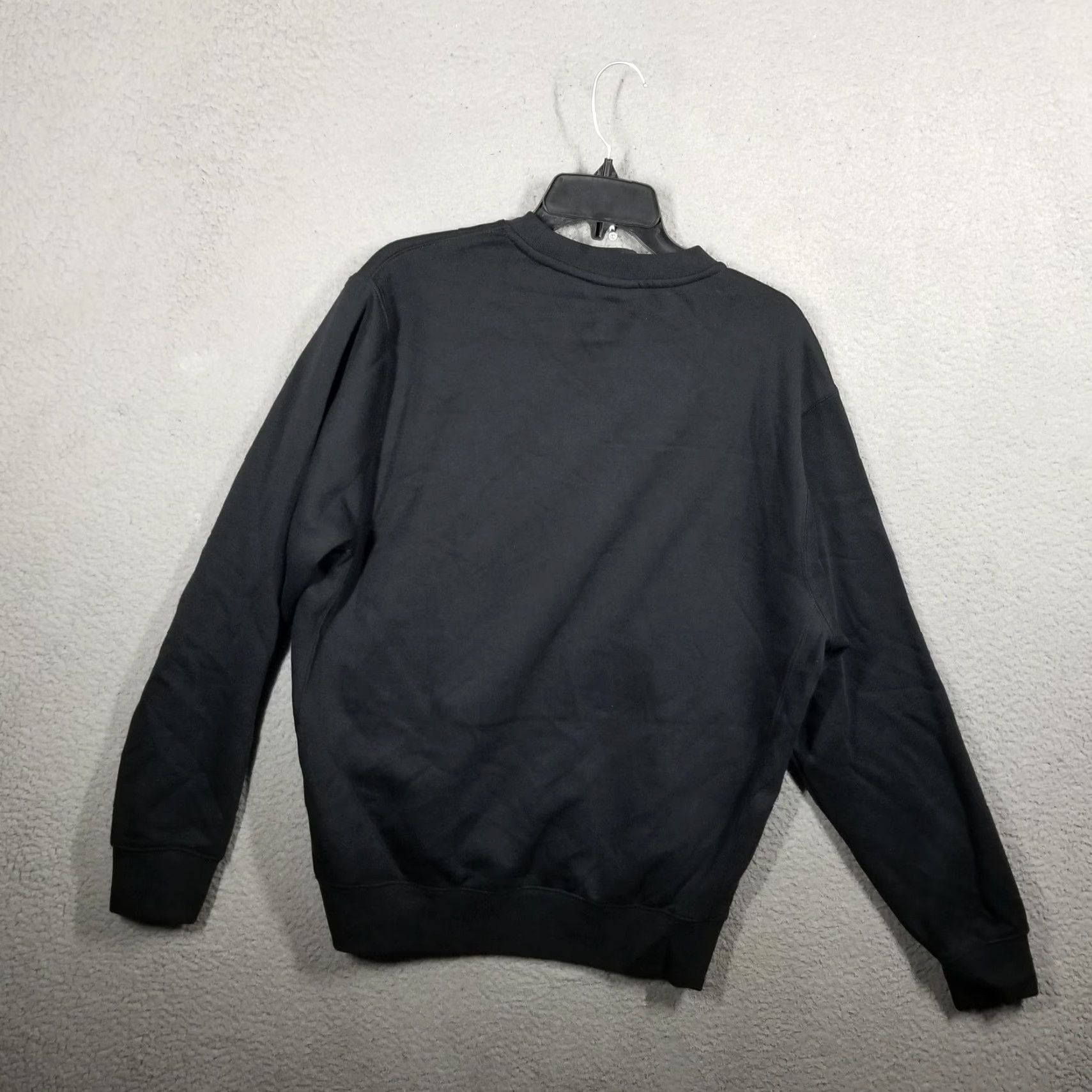 Nike Nike Sweatshirt Mens Medium Black Sportswear Club Fleece Crewneck Small Swoosh Size US M / EU 48-50 / 2 - 2 Thumbnail