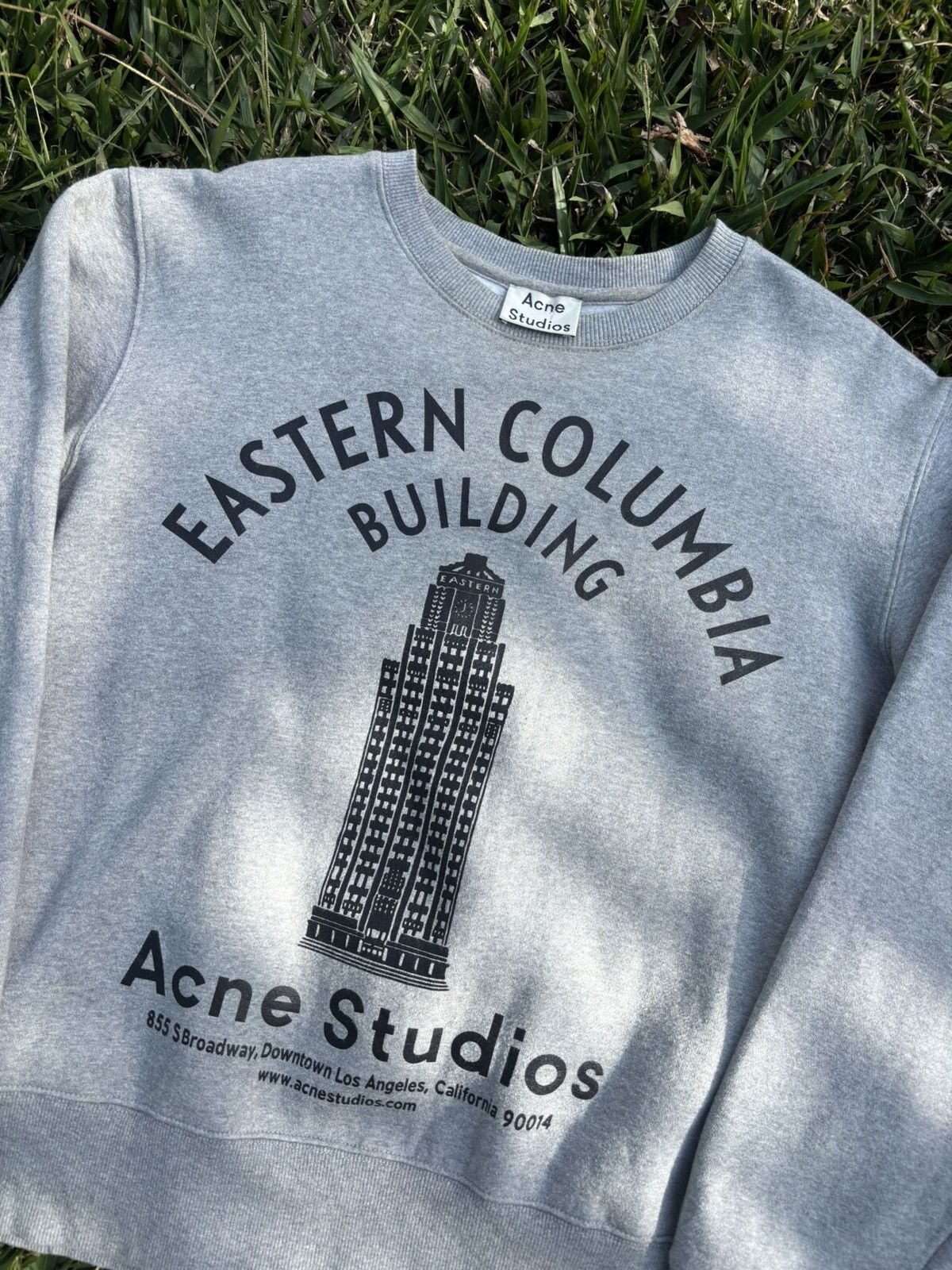 Acne Studios Acne Studios East Columbia Building Sweatshirt Size US S / EU 44-46 / 1 - 2 Thumbnail