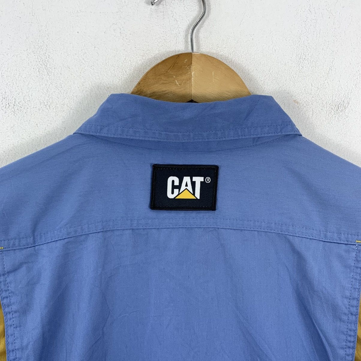 Caterpillar CATERPILLAR CAT Inc Construction Company Top Buttons Shirt Size US L / EU 52-54 / 3 - 5 Thumbnail