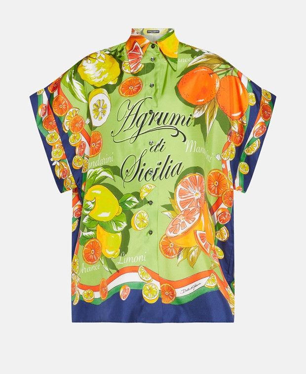 Dolce & Gabbana Silk blouse Size XS / US 0-2 / IT 36-38 - 1 Thumbnail