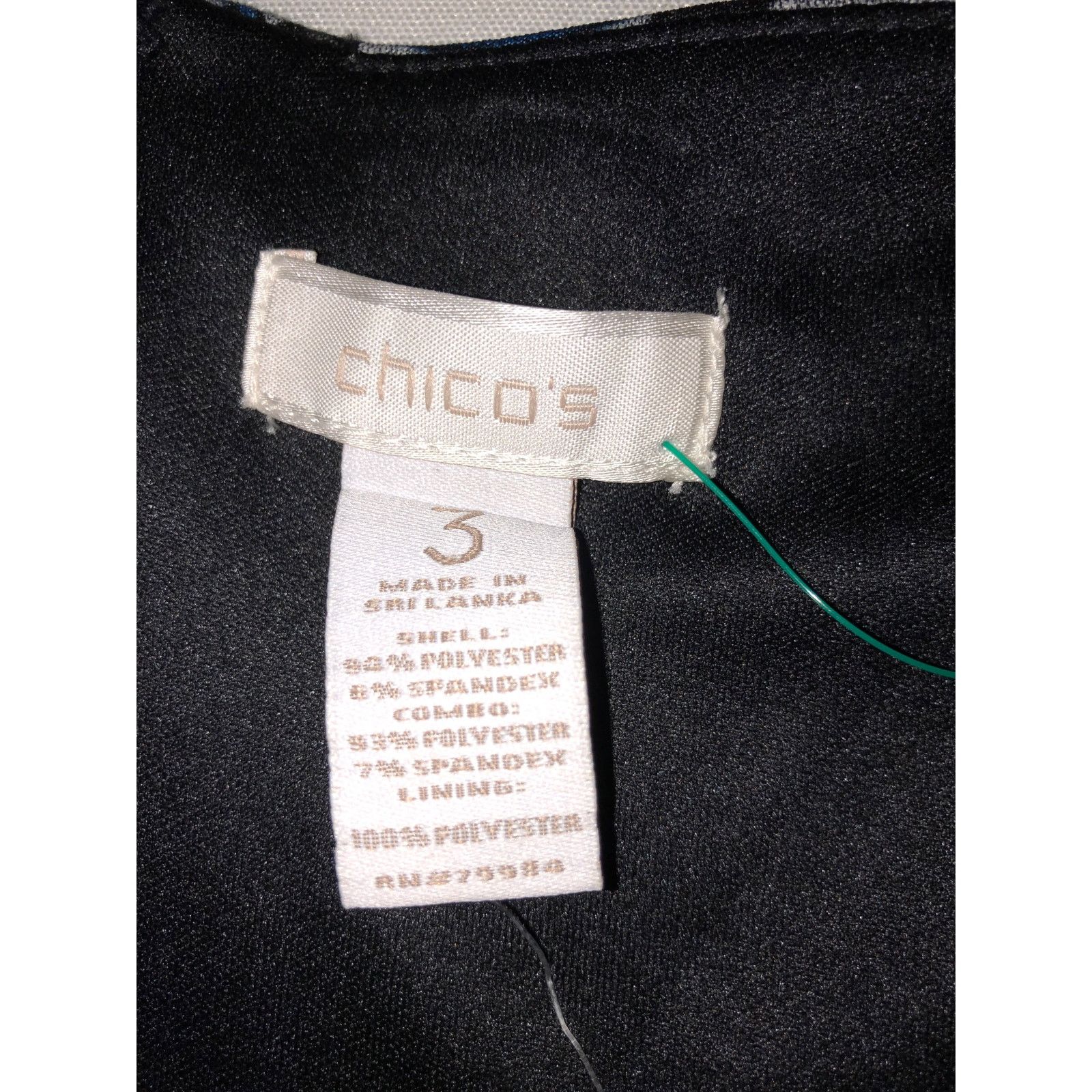 Chicos Chicos Black Sleeveless Dress Evening Wear 3 Size XL / US 12-14 / IT 48-50 - 5 Thumbnail