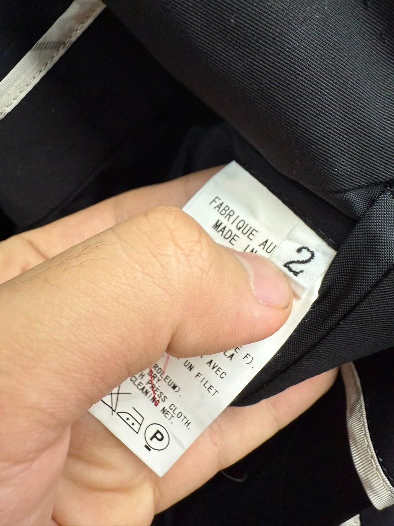 Yohji Yamamoto yohji yamamoto size 2 Embroidered Totem Patch blazer 2502- Size 36S - 7 Thumbnail