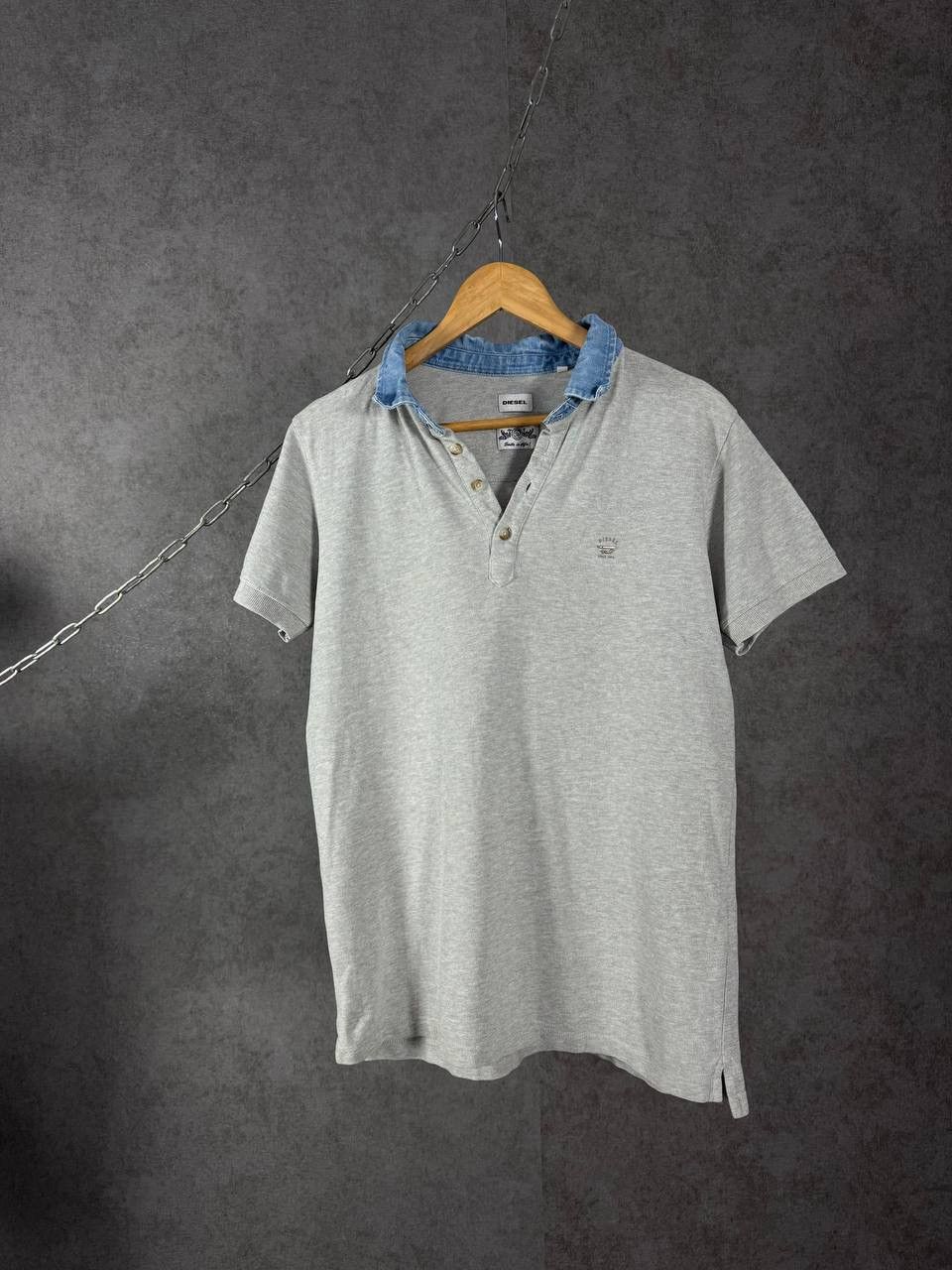 Diesel Diesel designer vintage polo tee Size US L / EU 52-54 / 3 - 1 Thumbnail