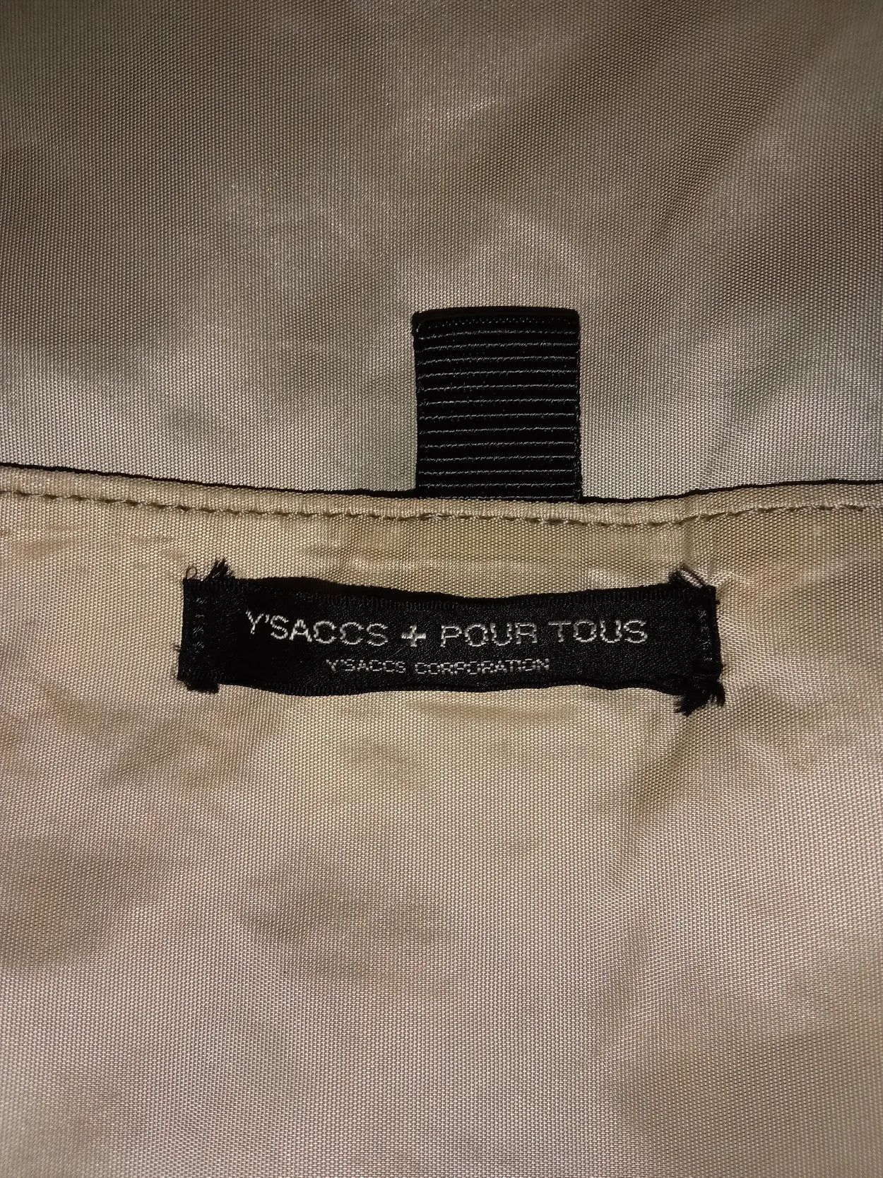 Yohji Yamamoto Y'SACCS SACSNY Bagpack By YOHJI YAMAMOTO Size ONE SIZE - 2 Thumbnail