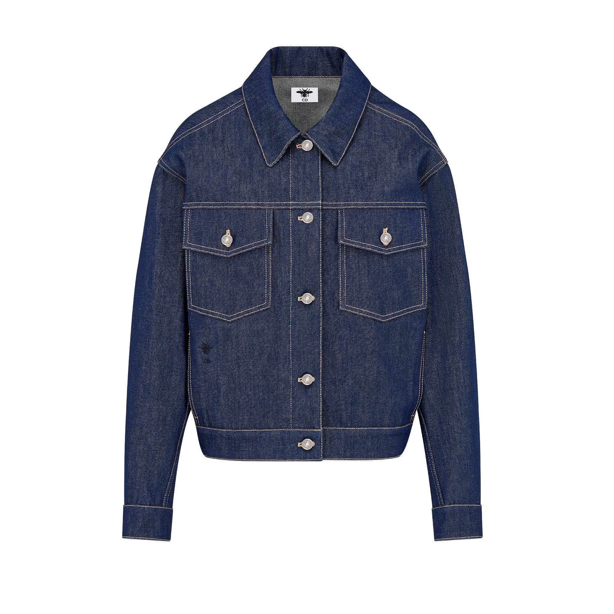 image of Dior O1Bcso1Str0224 Jackets In Raw Blue, Women's (Size XL)