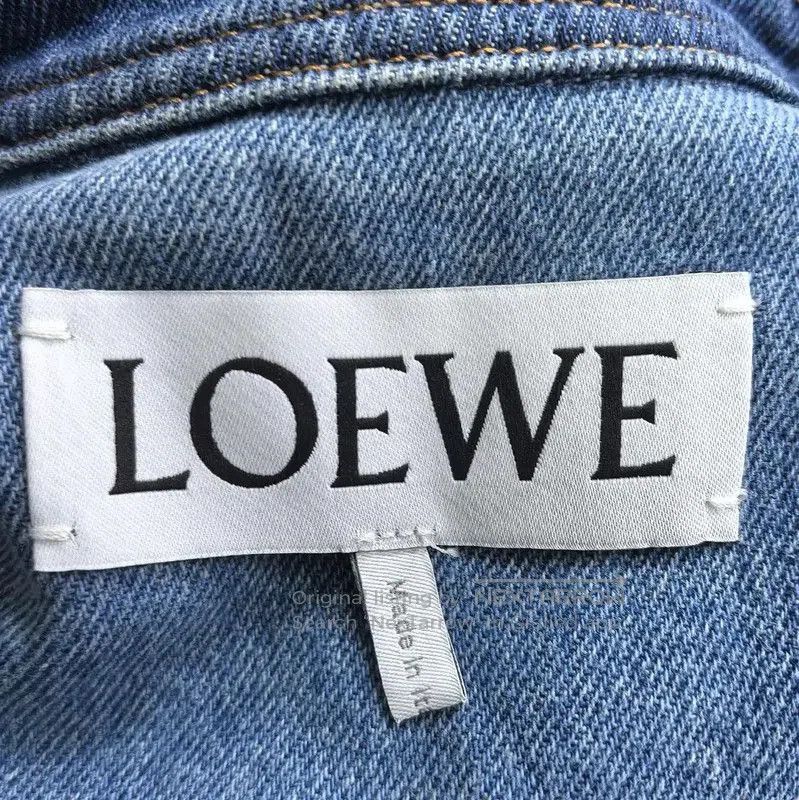 Loewe LOEWE Denim Women's Cardigan with Leather Pocket . Size M / US 6-8 / IT 42-44 - 5 Thumbnail