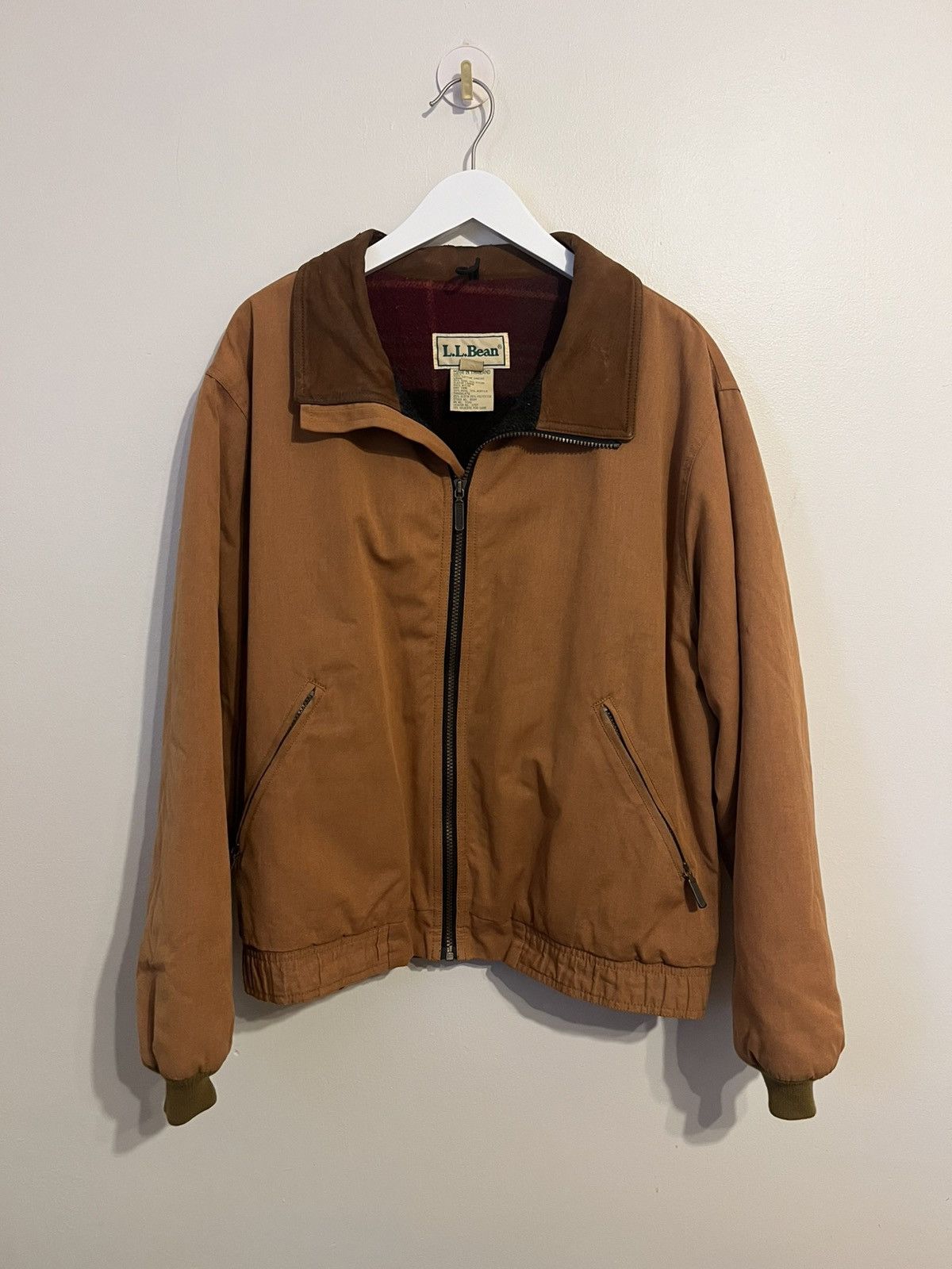 Japanese Brand × L.L. Bean × Vintage L.L Bean 1960s Vintage Detroit Style Jacket Flannel Lined Size US L / EU 52-54 / 3 - 1 Thumbnail