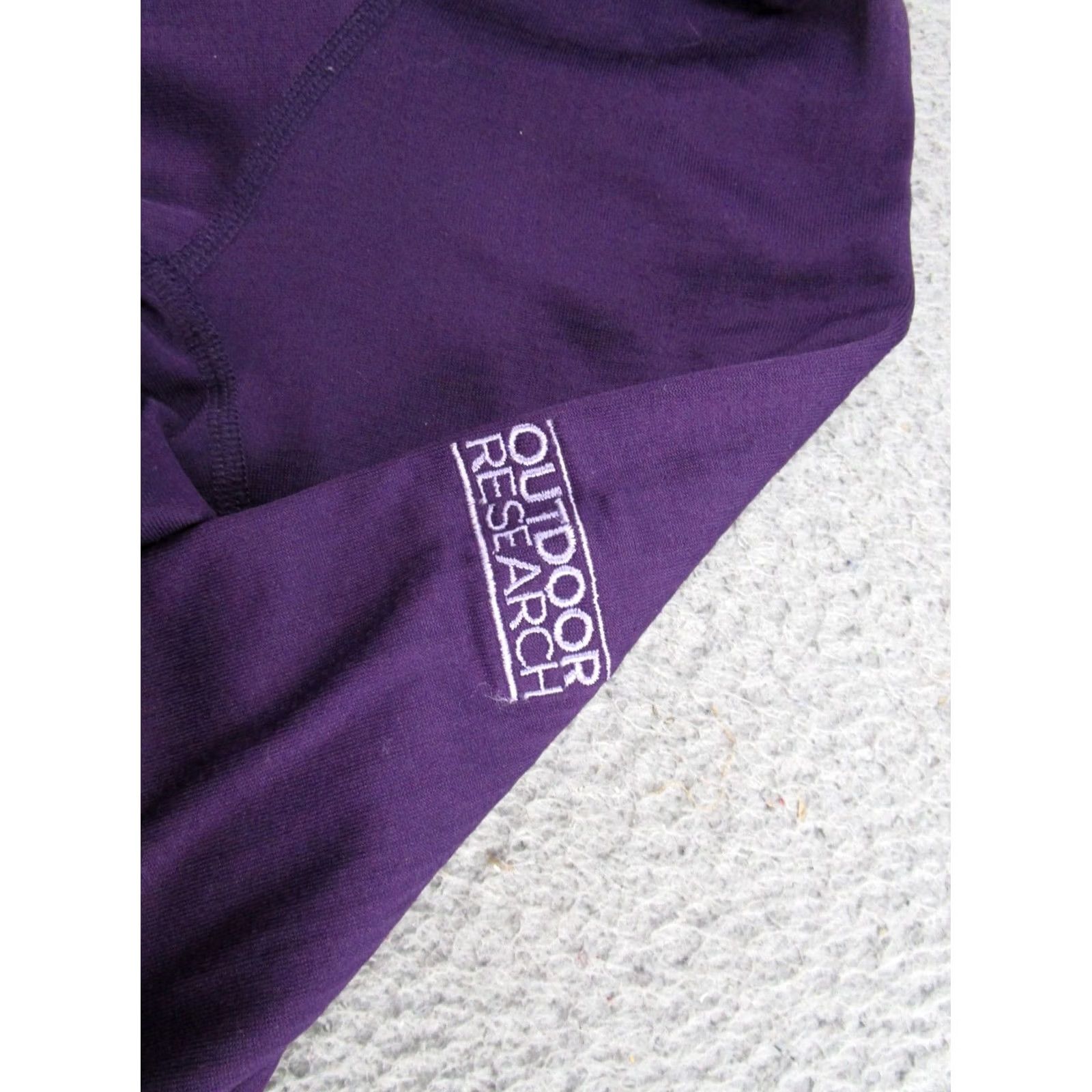 Outdoor Research Outdoor Research Purple 1/4 Zip Pullover Womens XL Thermal Waffle Knit Humid? Size XL / US 12-14 / IT 48-50 - 3 Thumbnail