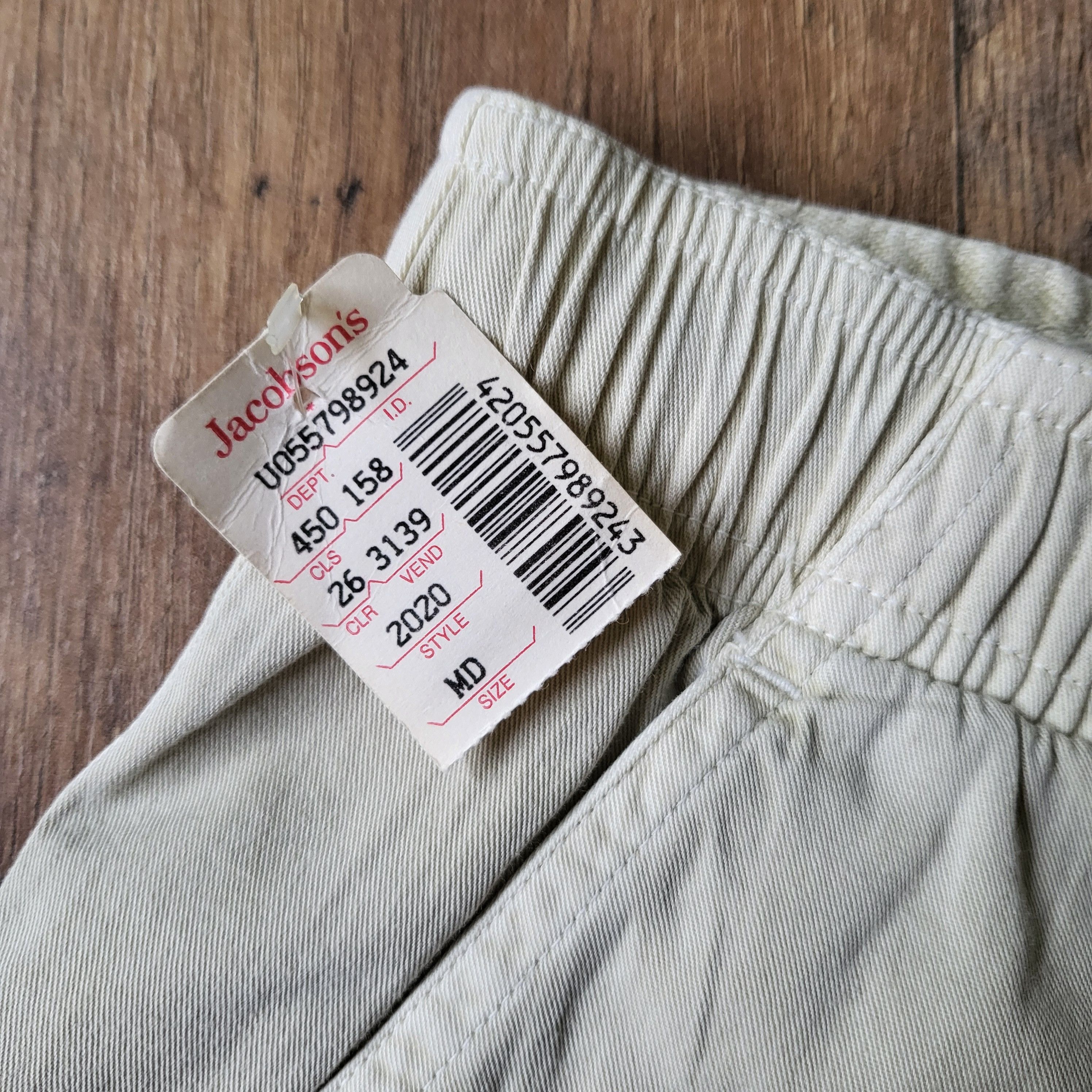 Vintage Vtg NWT Men's M Pull On Waistband With Drawstring Shorts Size US 31 - 5 Thumbnail