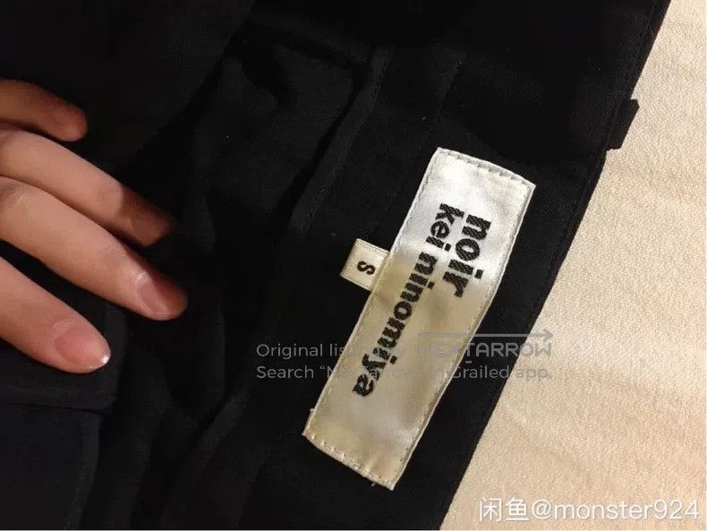 Comme des Garcons Comme Des Garcons size S Main line casual wool pants Size 25" / US 0 / IT 36 - 3 Thumbnail