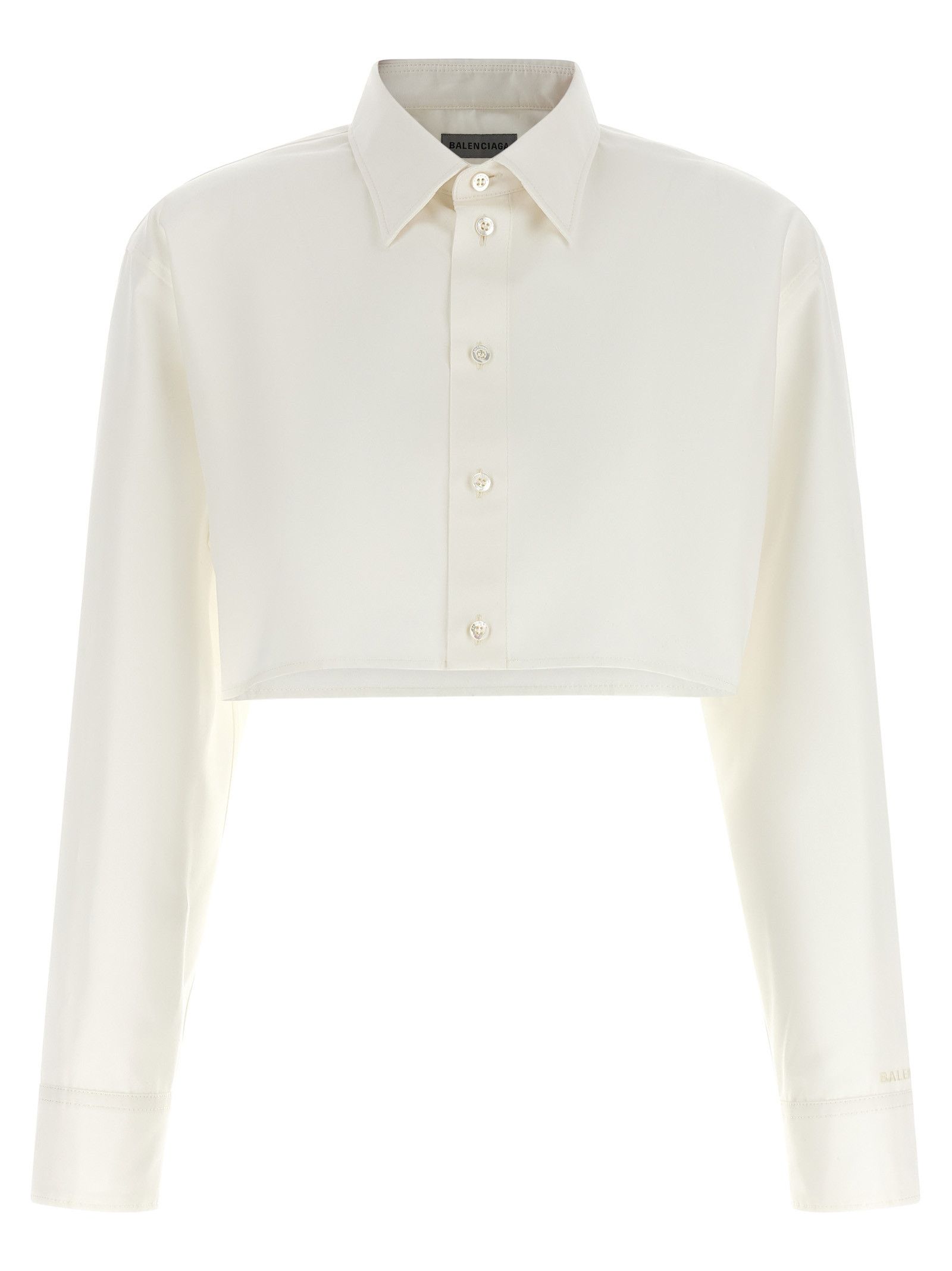 Balenciaga Cropped Shirt Size XS / US 0-2 / IT 36-38 - 1 Thumbnail