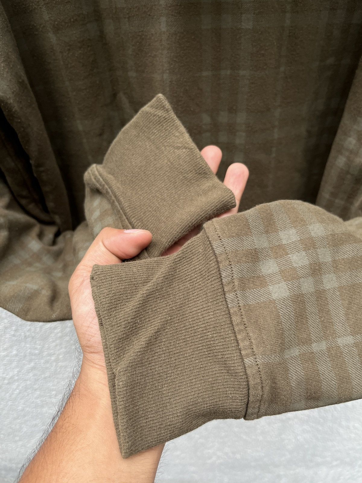 Burberry Burberry Reversible Plaid Hoodie Size US L / EU 52-54 / 3 - 16 Thumbnail