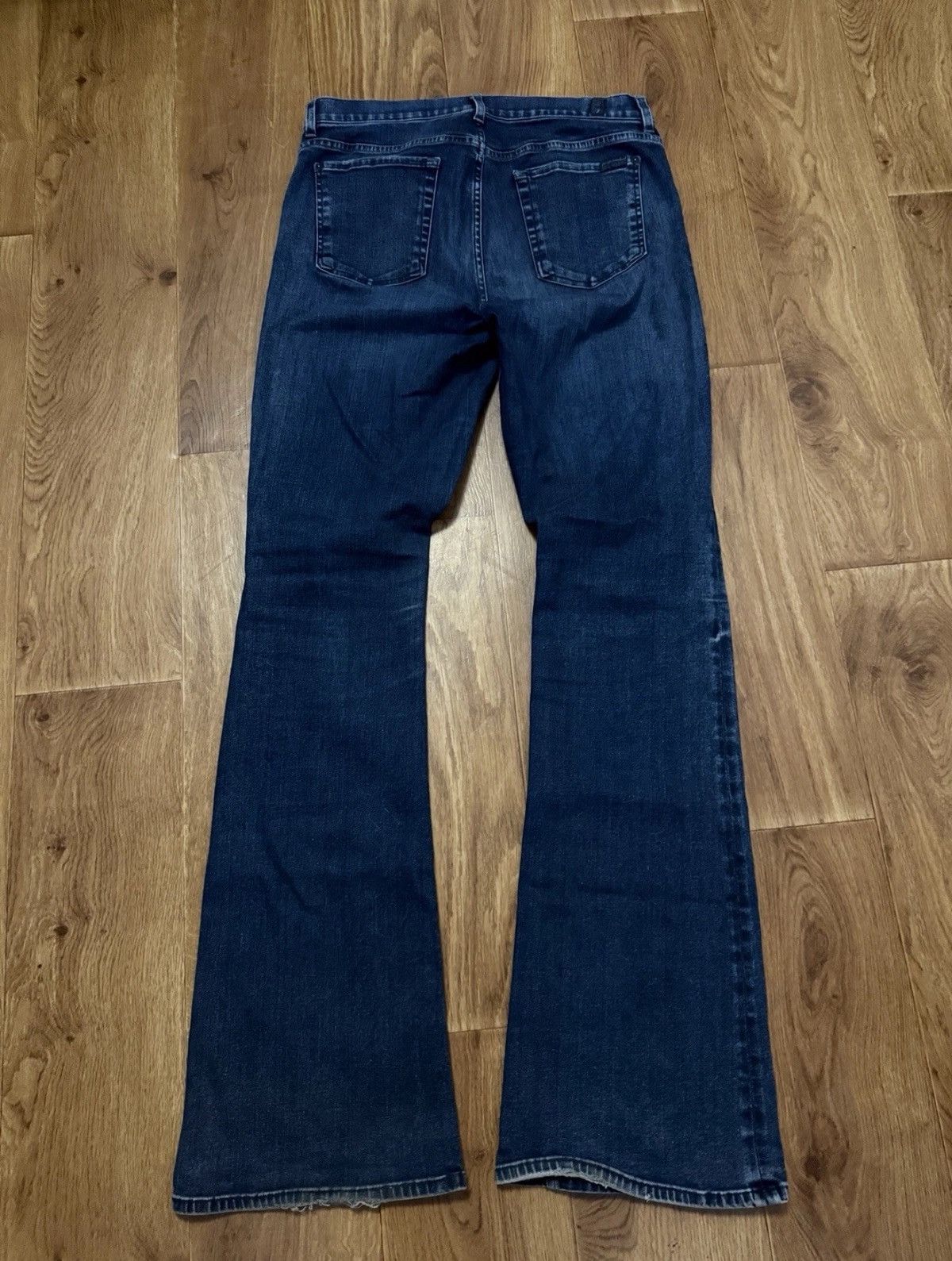 7 For All Mankind 7 For All Mankind Hype Flared Jeans Denim Pants Italy Made Size US 32 / EU 48 - 7 Thumbnail